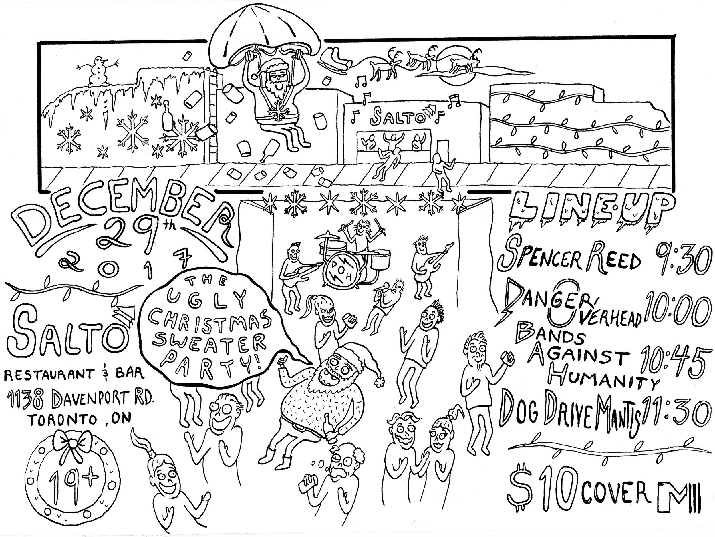 Concert Poster - Outline (Iteration)