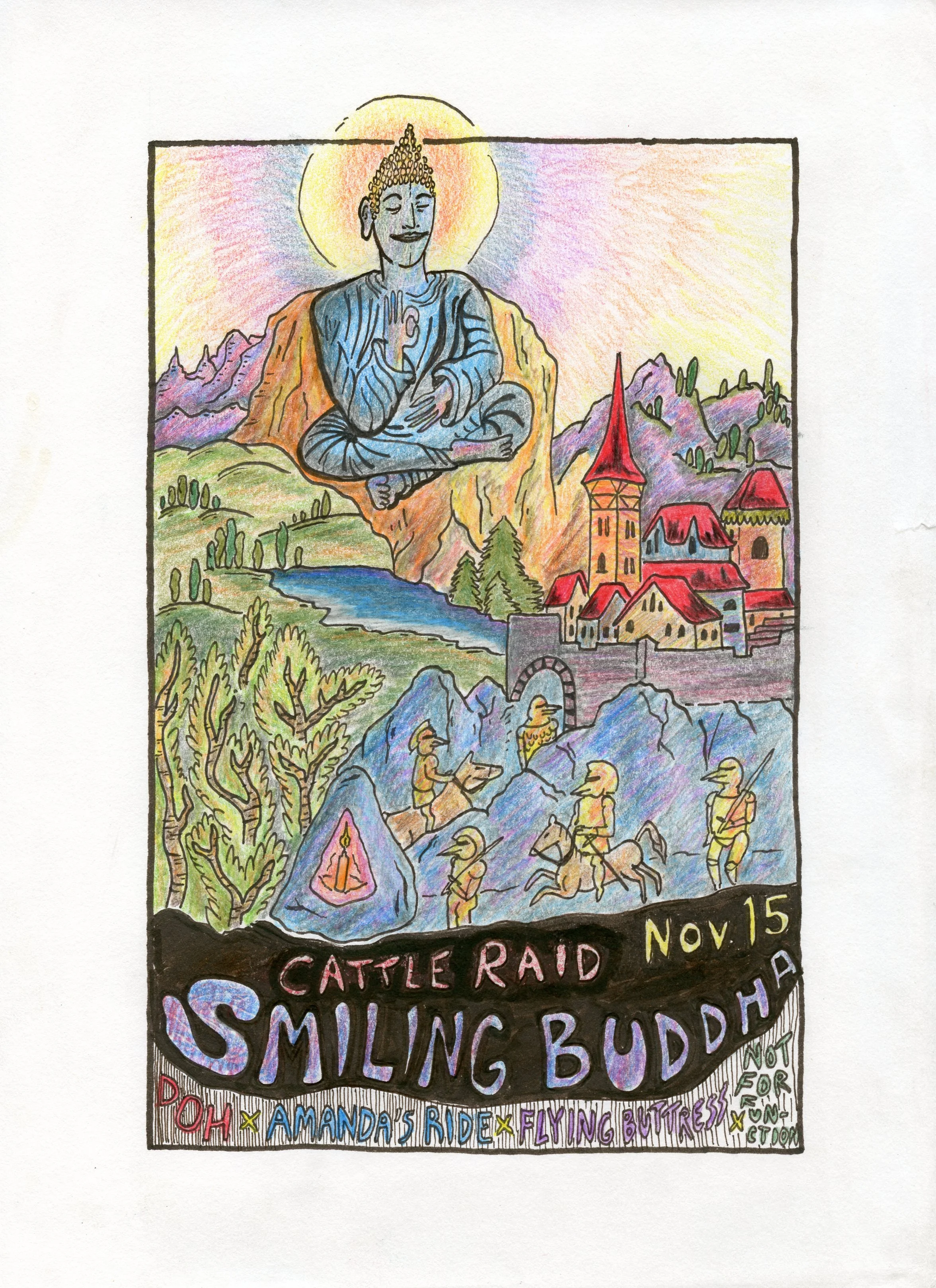 Concert Poster - Concept Sketch