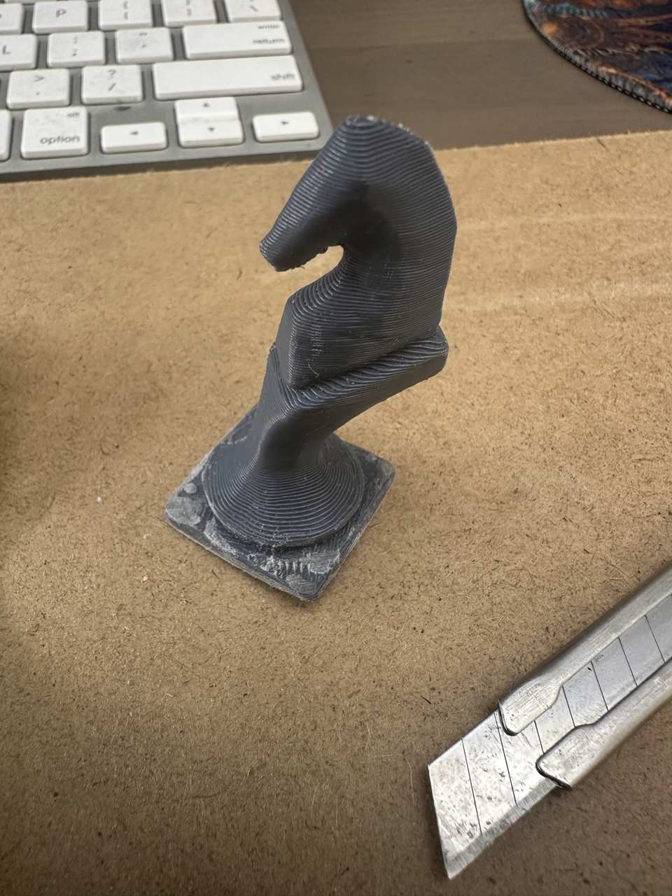 Production - PLA 3D Print - Surface Cleaning