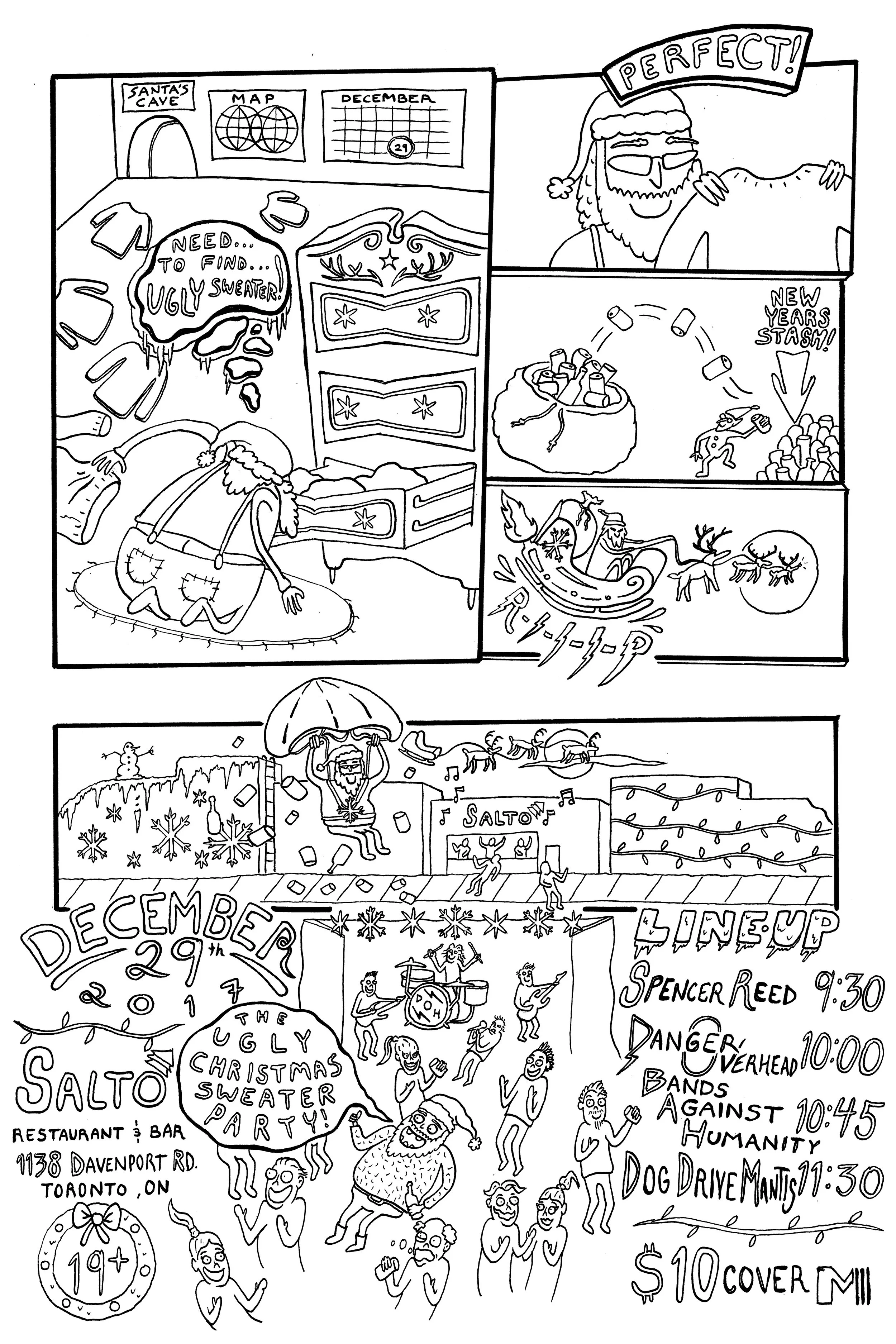 Concert Poster - Outline (Iteration)