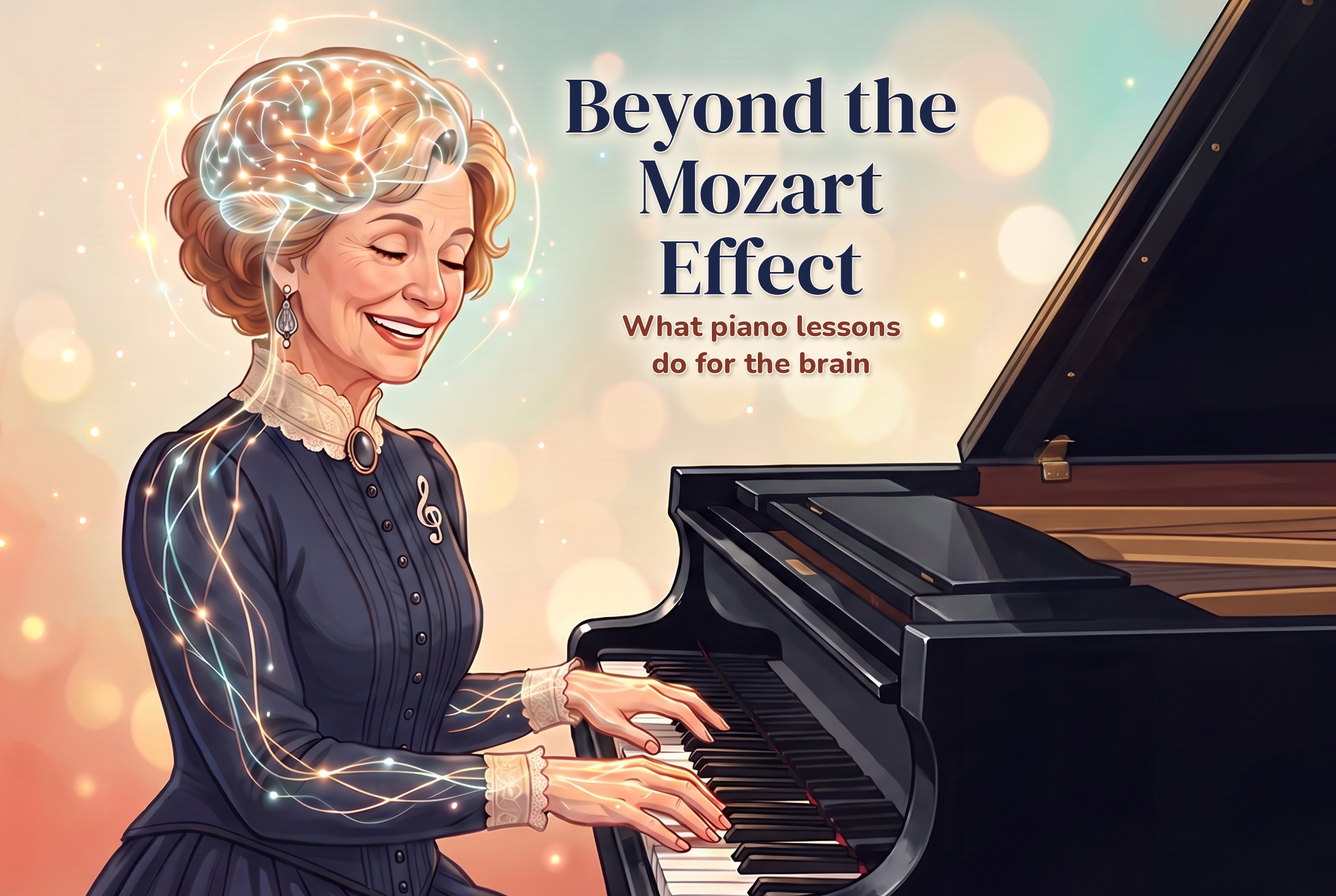 Why Piano Lessons Beat a Baby Mozart Playlist (and What the Brain Science Actually Shows)