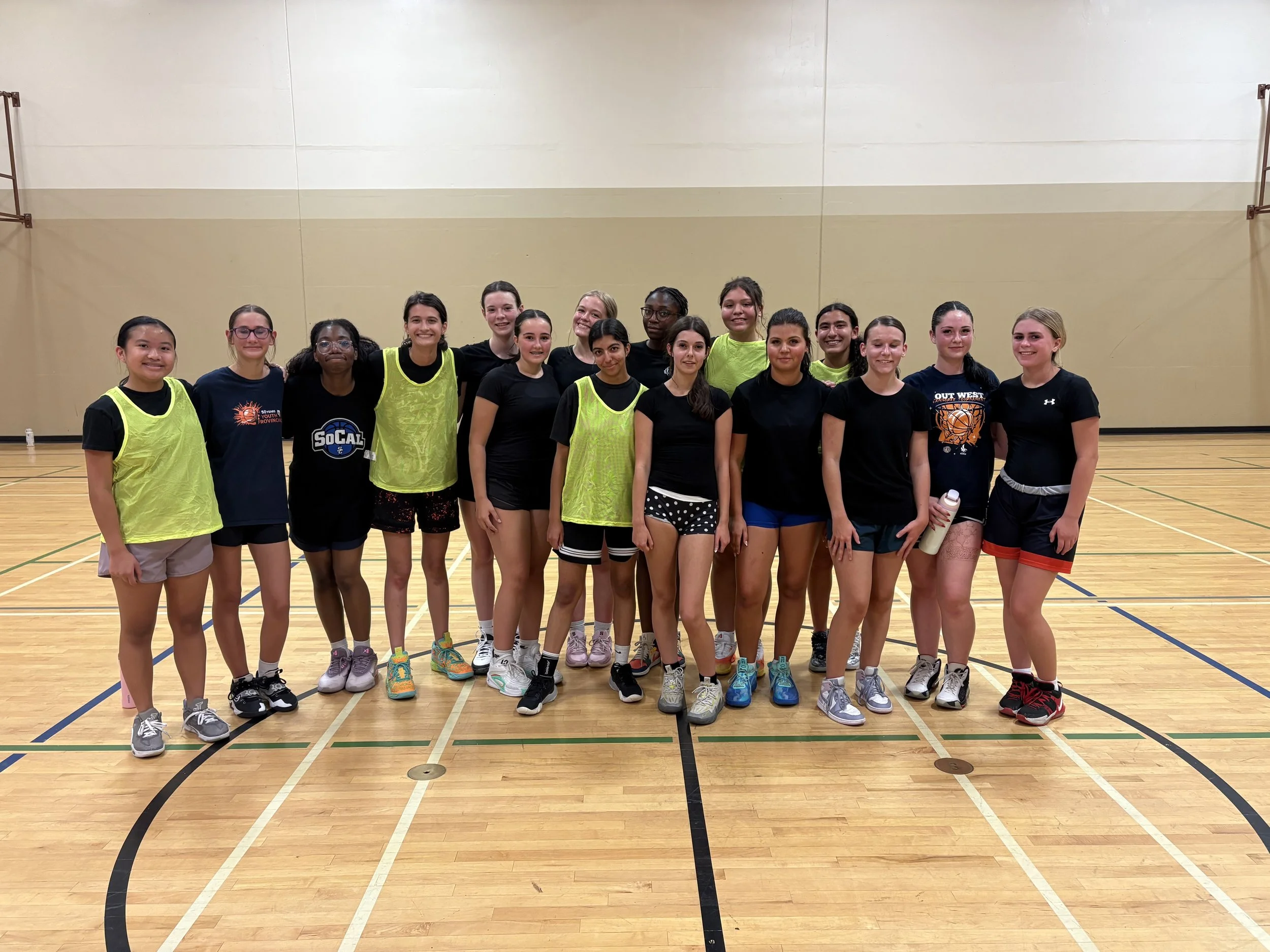 U18 Girls Evaluations