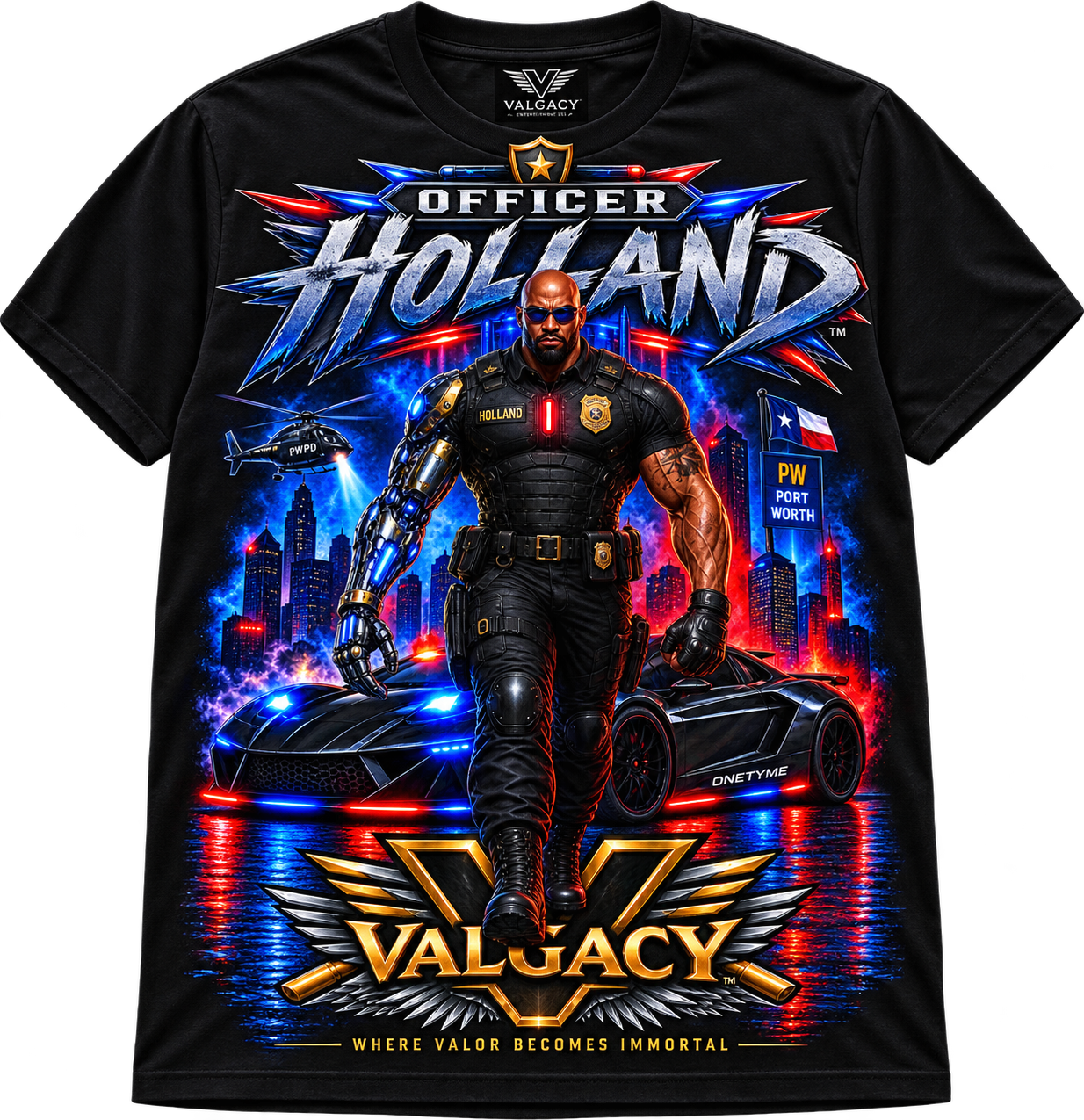 Officer Holland Issue# 3 T-Shirt