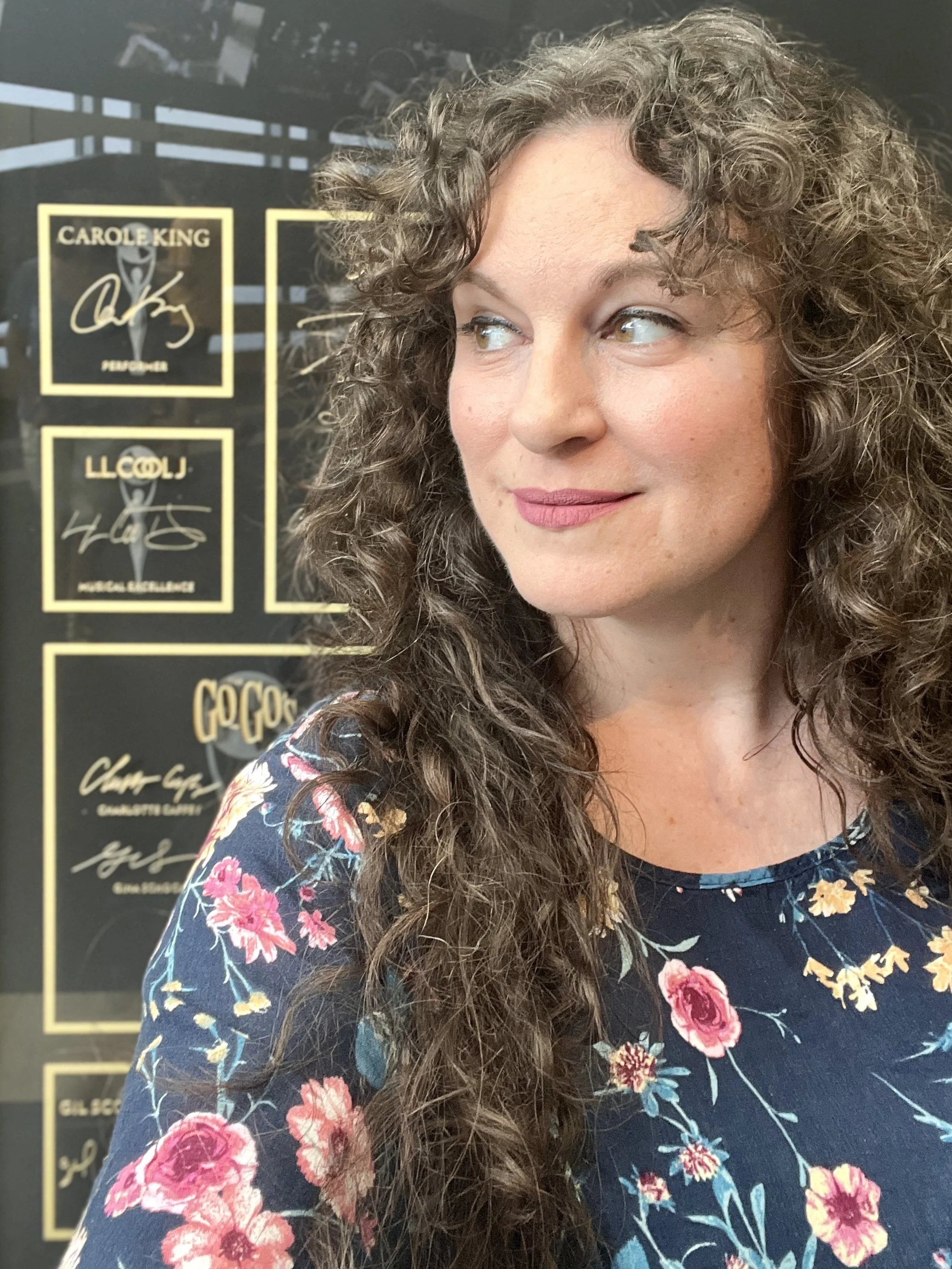 Katie Pinder Brown at the Rock & Roll Hall of Fame