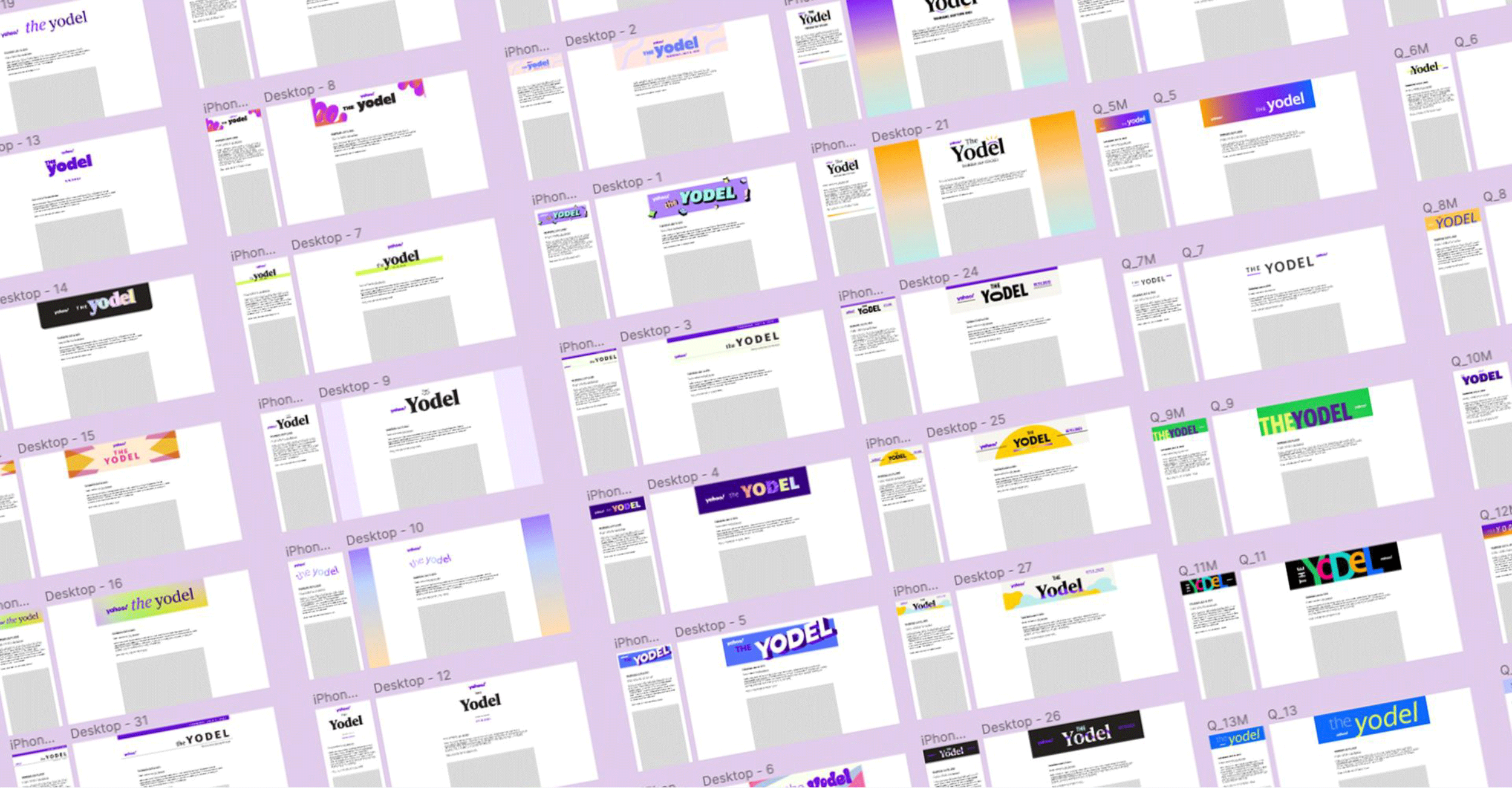 Yahoo's "The Yodel" Brand Identity