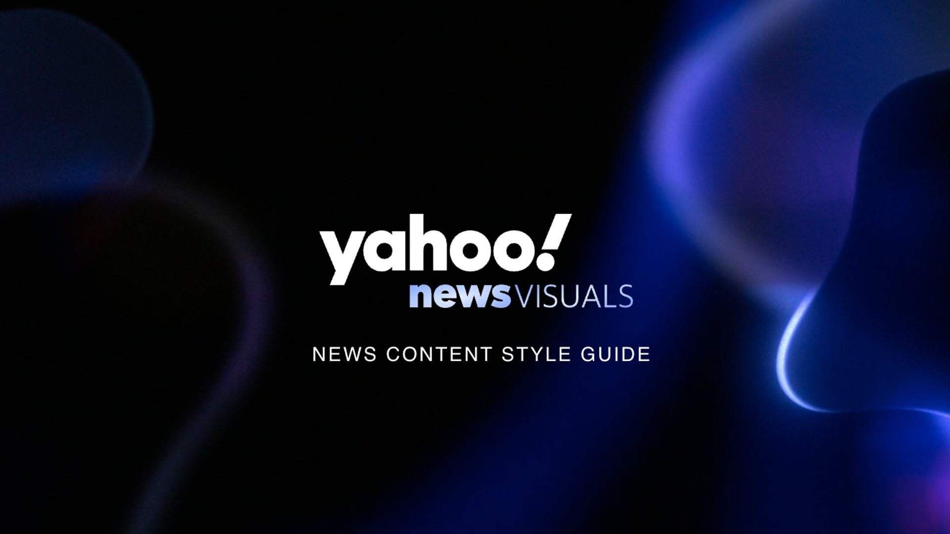 Yahoo News Rebrand & Style Guide