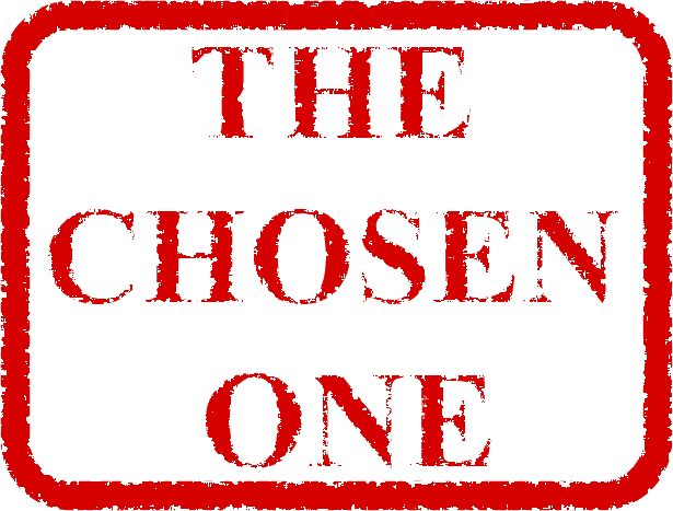 The Chosen One logo! I designed it based off of older congratulatory stamps that were used for results on exams, applications, and reports.