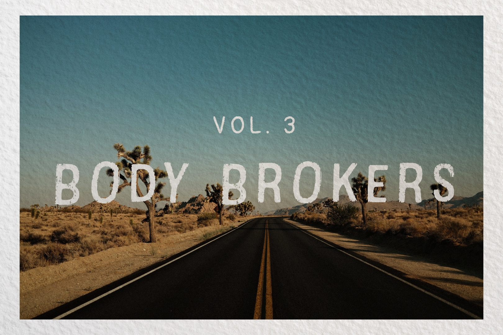 Vol. 3: Body Brokers
