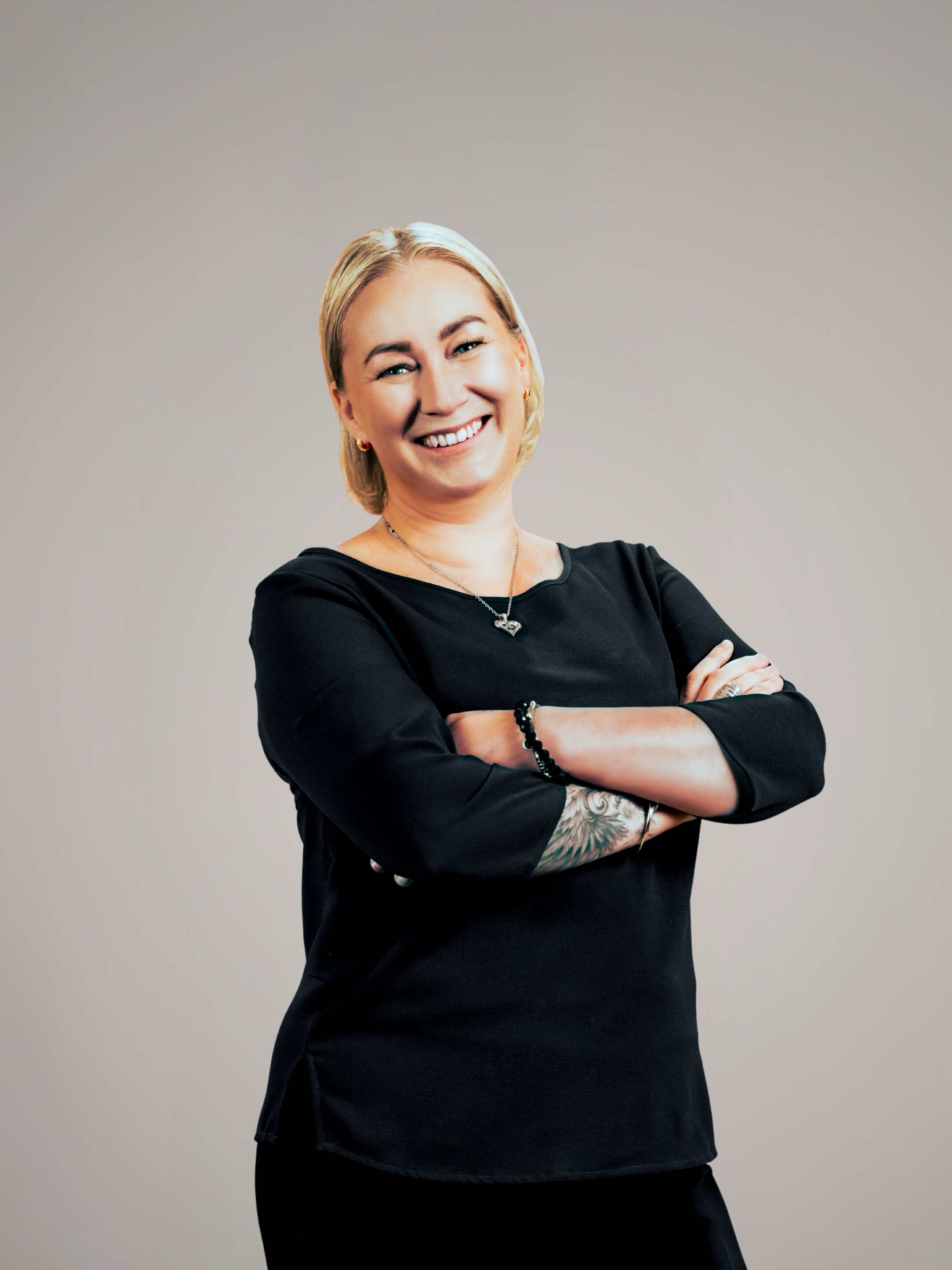 Rea Leskinen henkilökuvassa