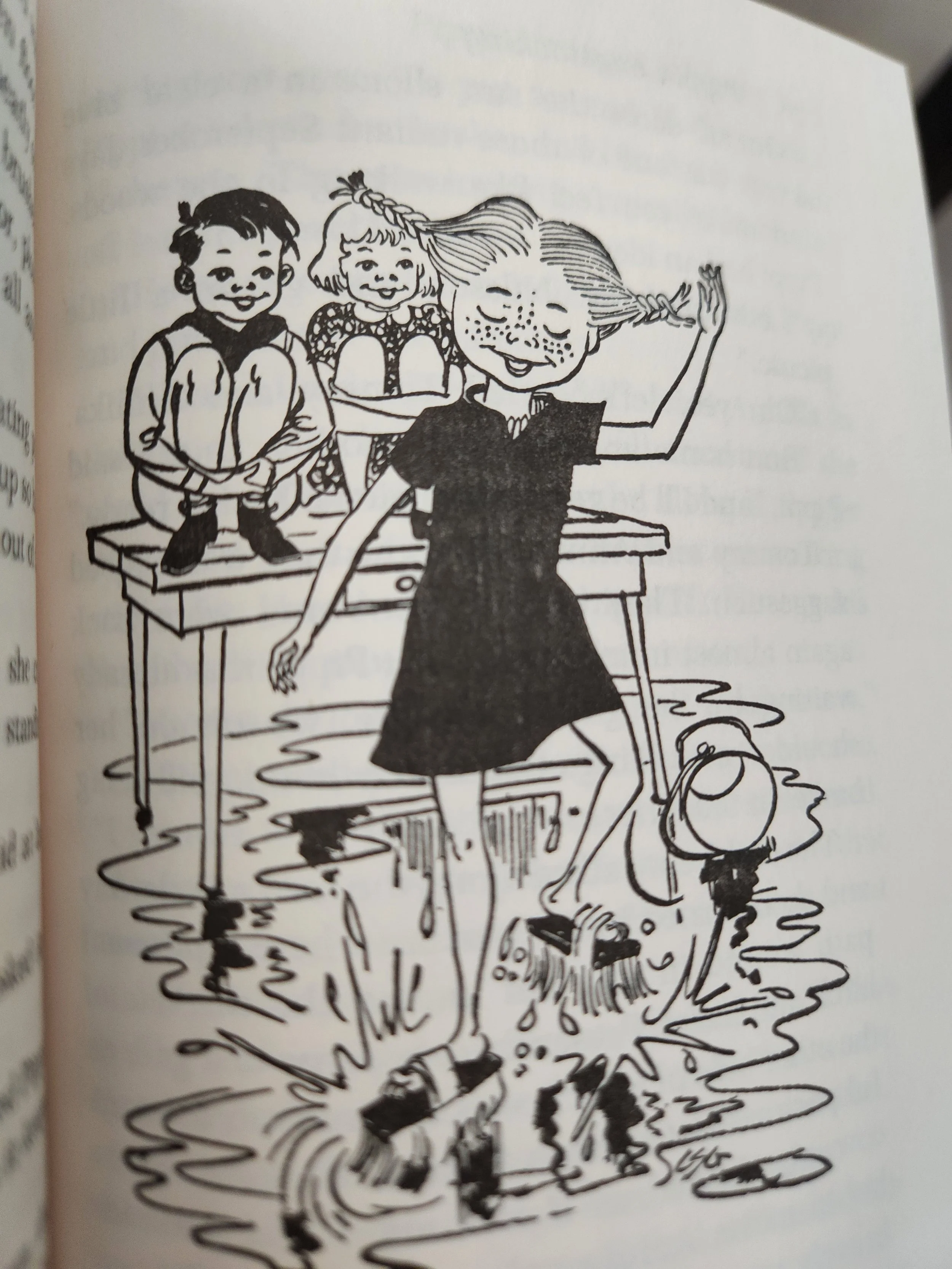 Pippi arranges a picnic