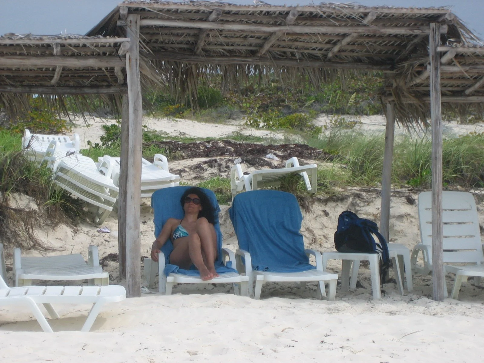 Stasha on the beach