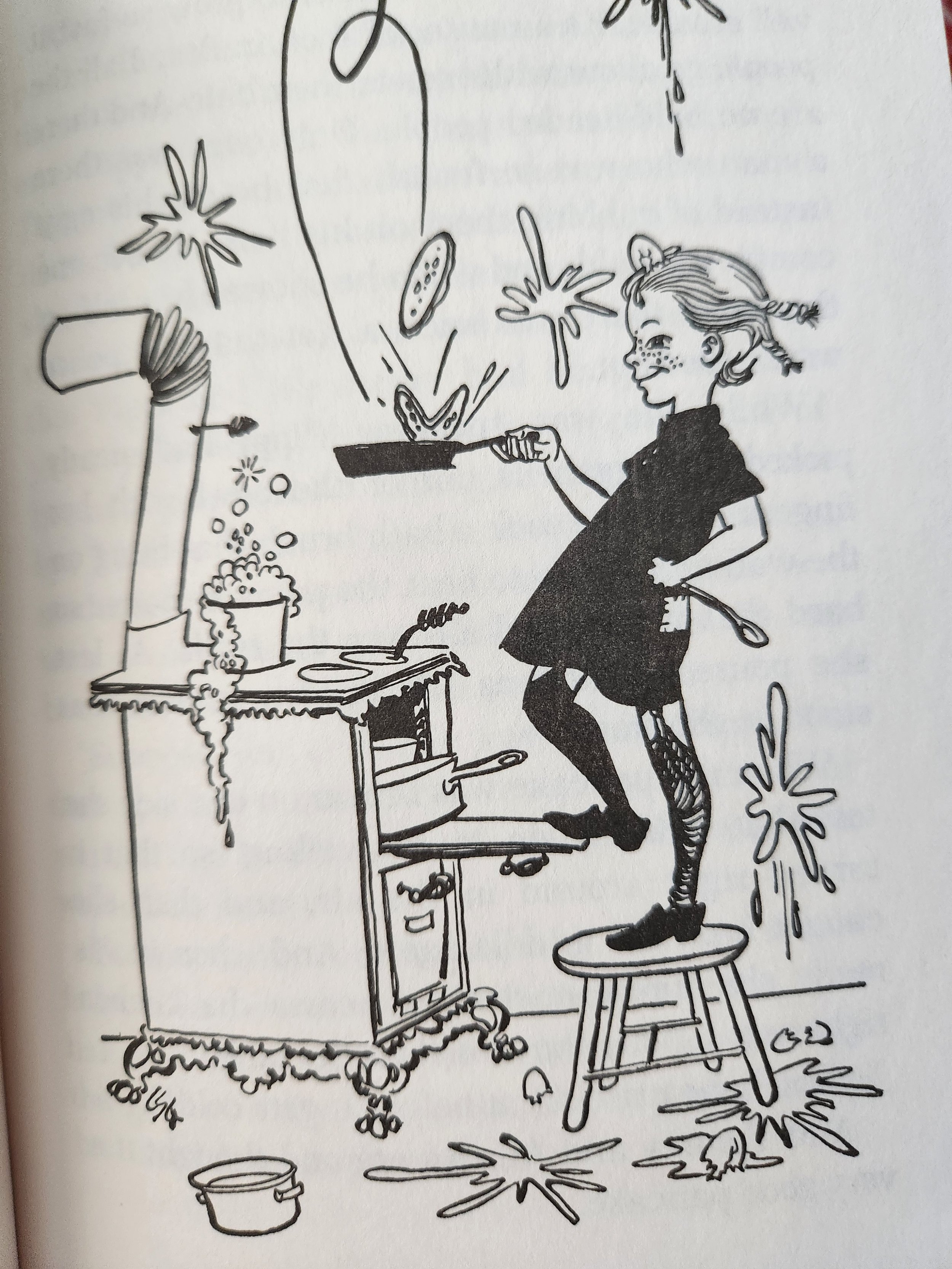 Pippi moves into Villa Villekulla