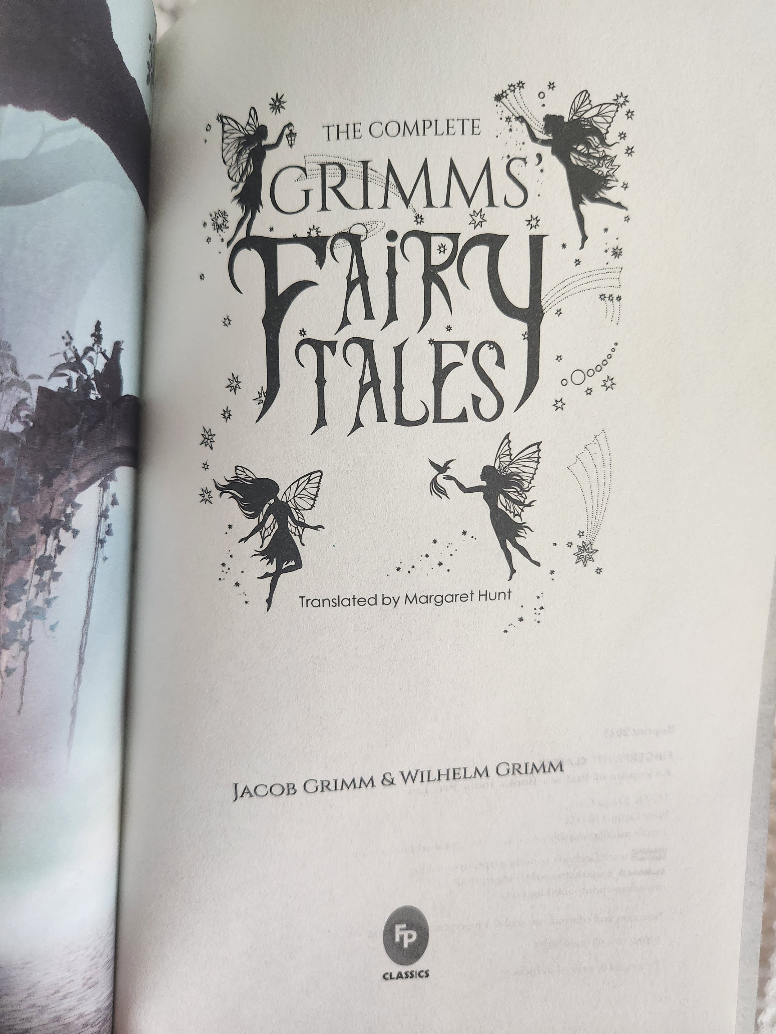 The first page of the book.