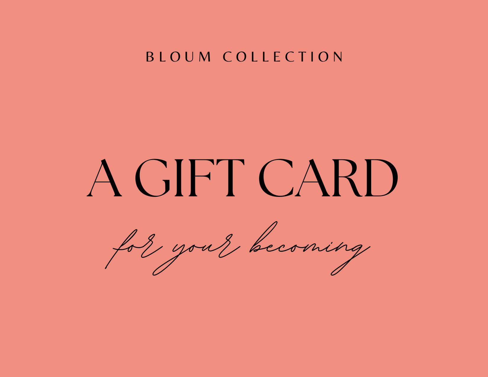 Bloum Gift Card