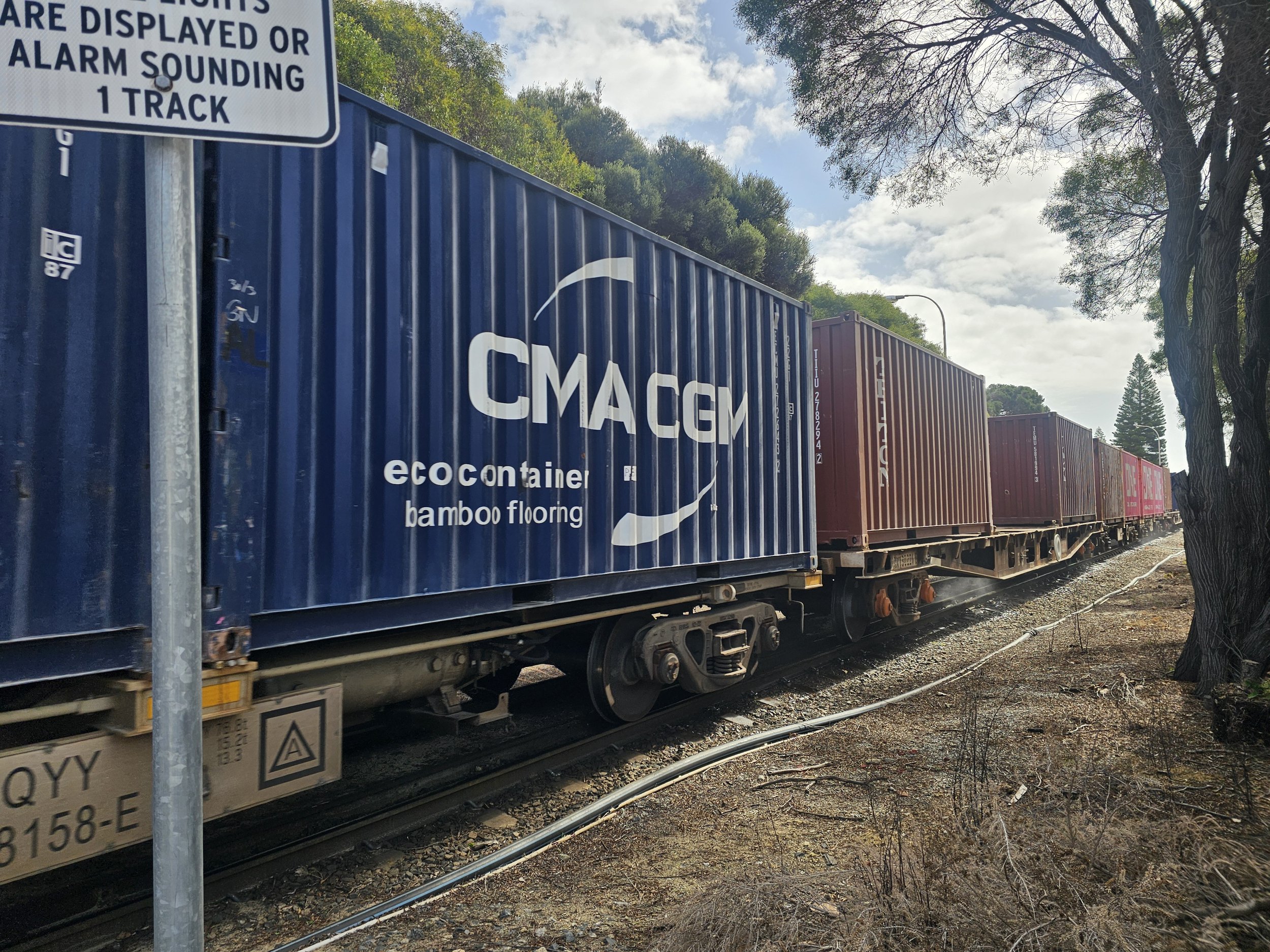 Rail Reaches Record Share of Fremantle Container Freight