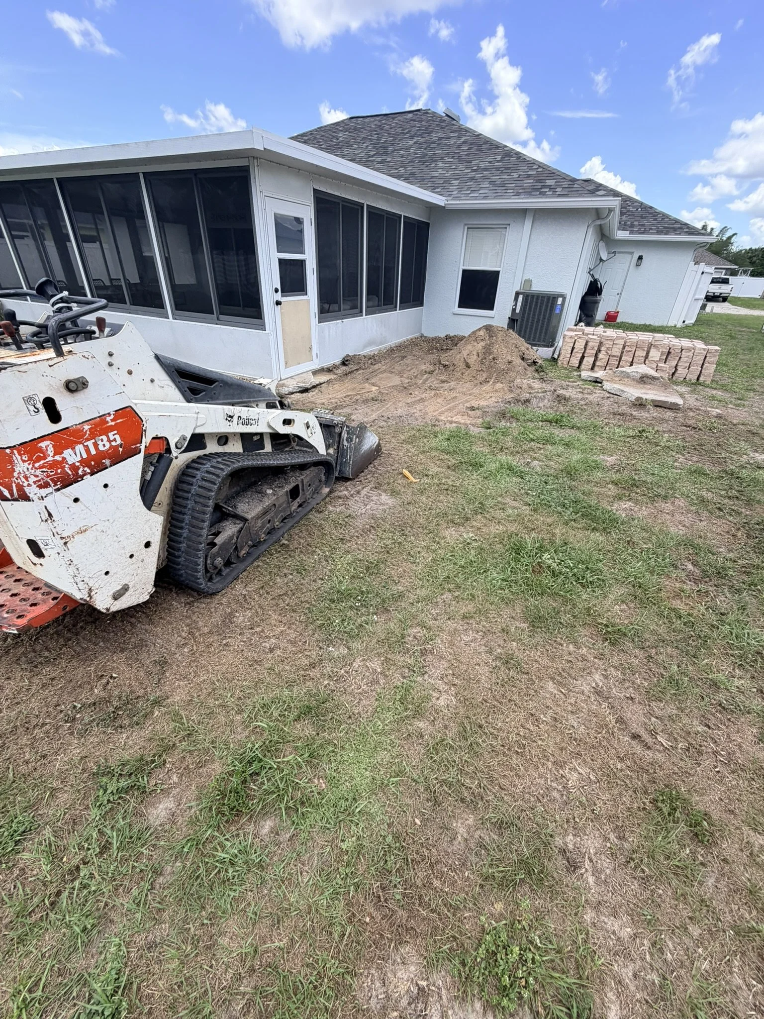 Pavers | Before