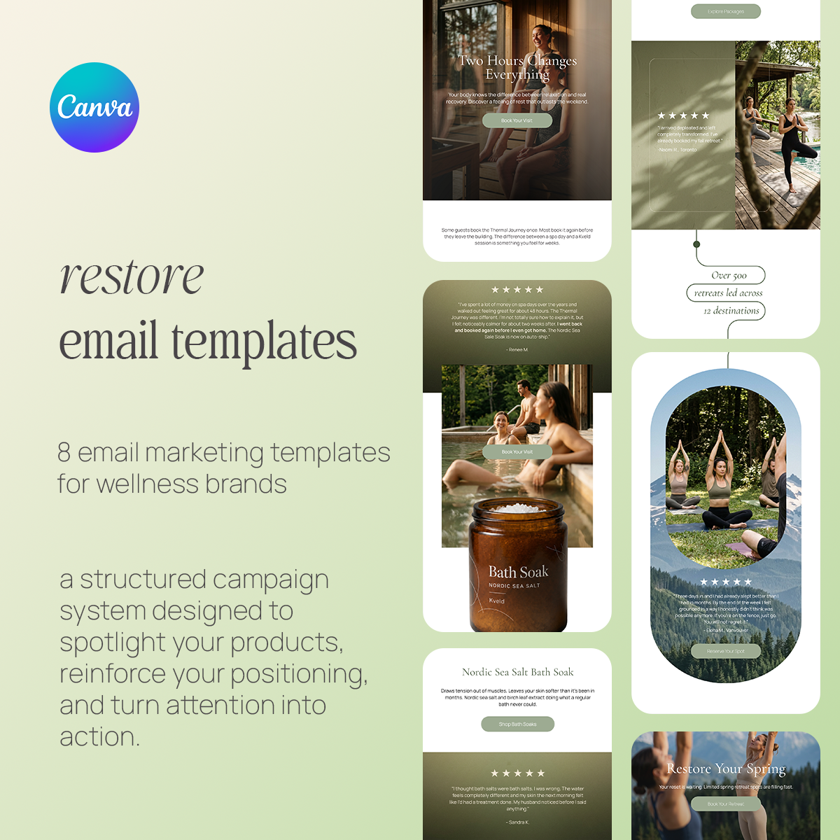 RESTORE Email Templates