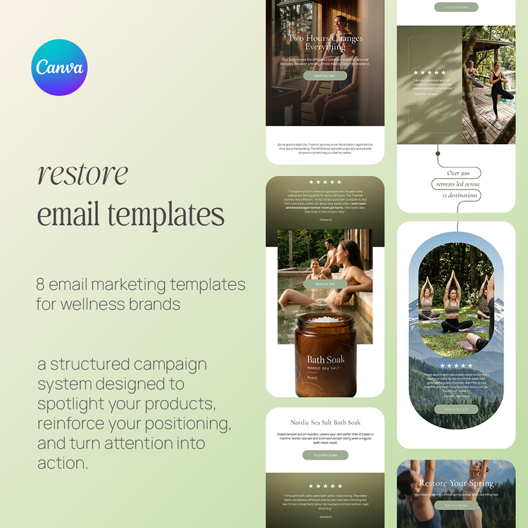 Restore Email Templates