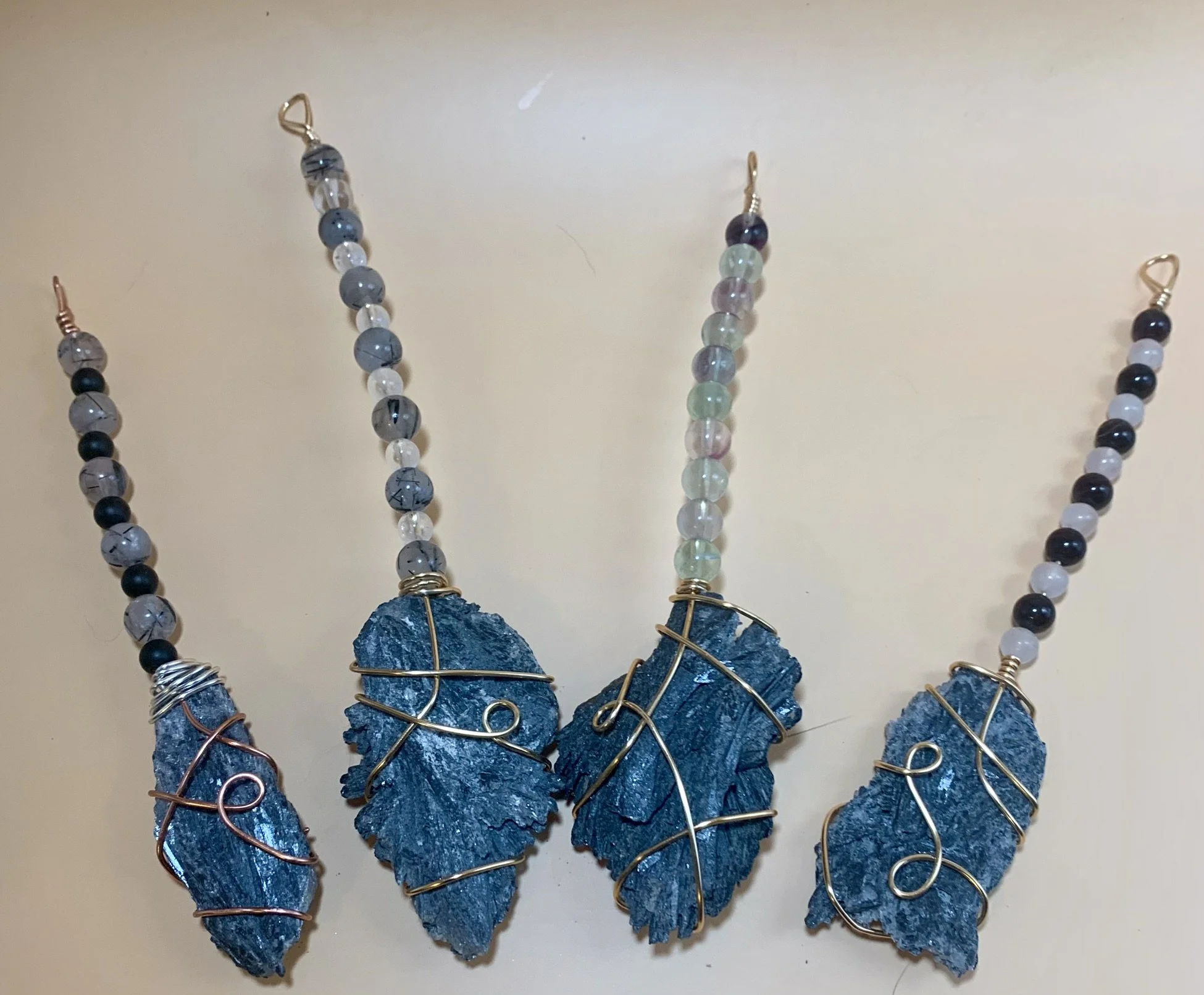 Black Kyanite Blade Wands