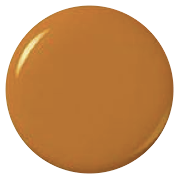 Close-up of a smooth, round, brownish-orange object, possibly a golf ball or a similar spherical item.