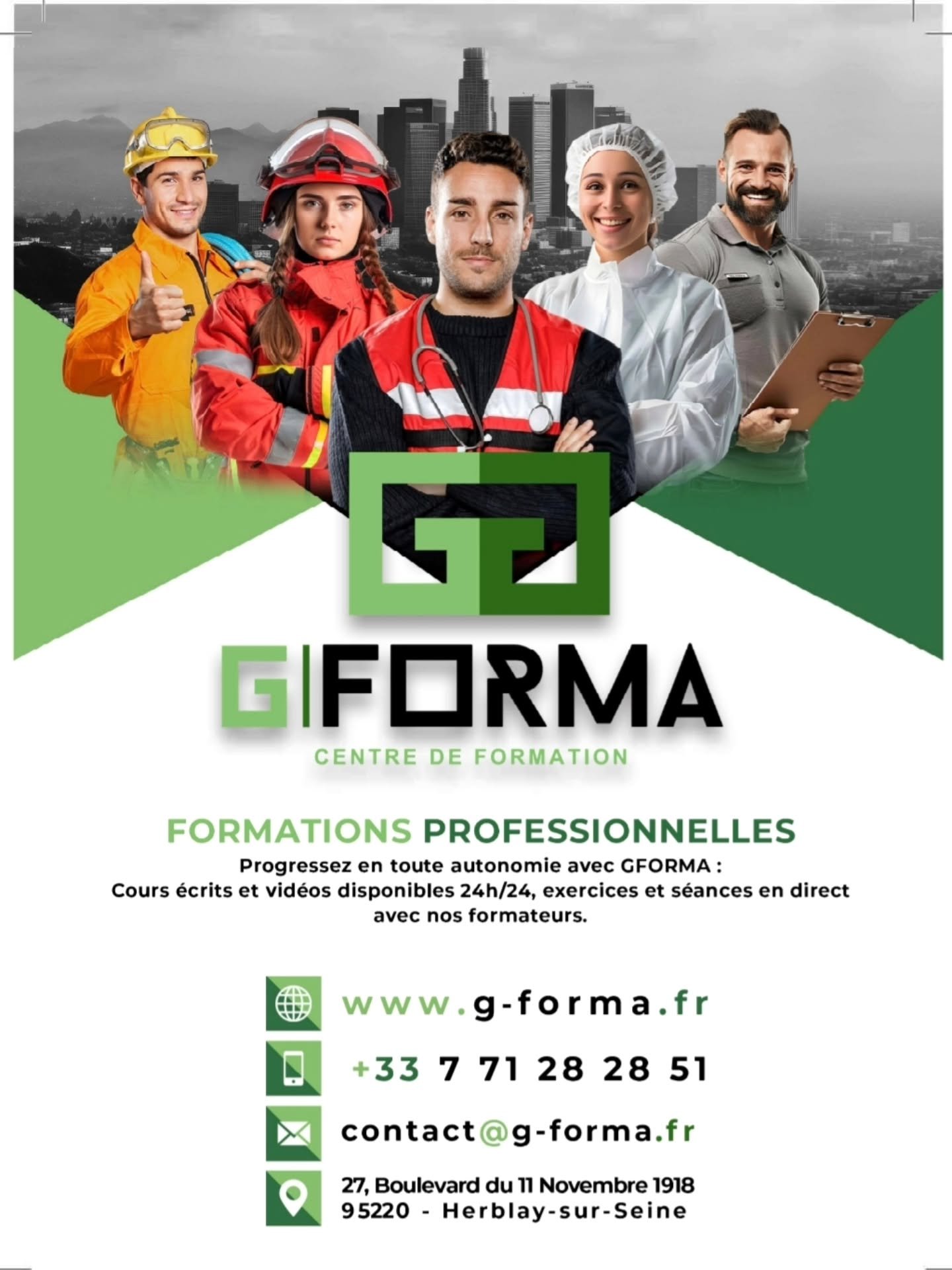 D&eacute;couvrez nos formations professionnelles 

#formations #professionnel l #incendie #sauveteur #sst