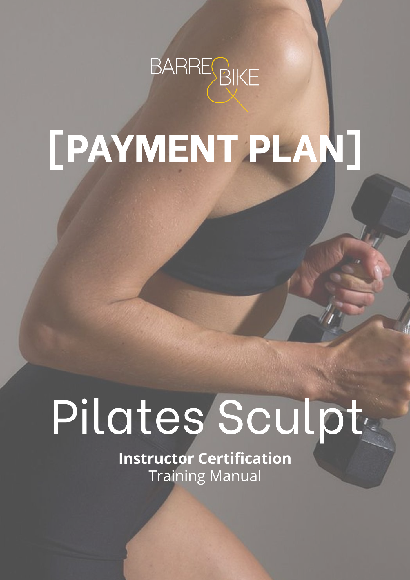 PAYMENT PLAN: Pilates Sculpt Teacher Training