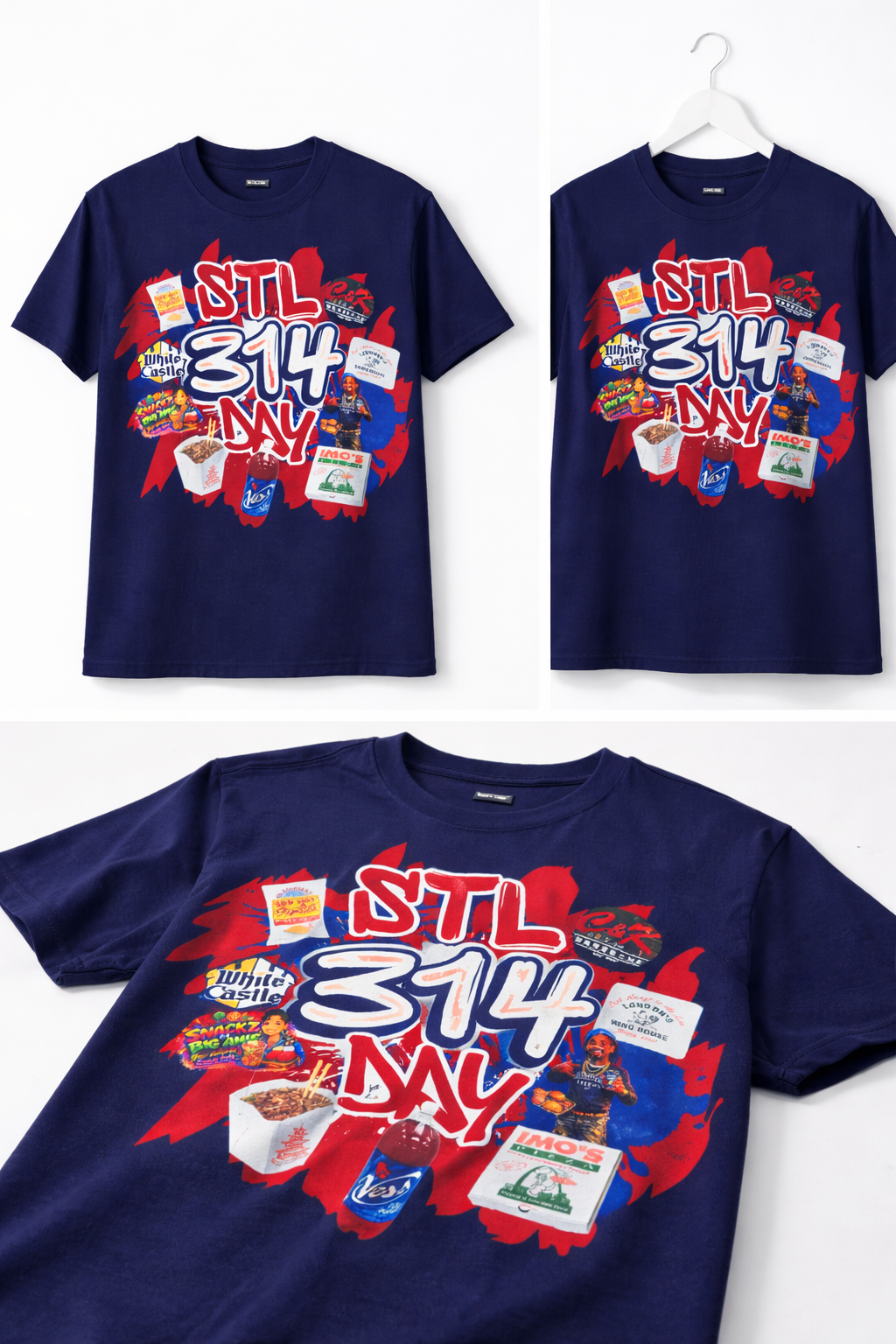 STL 314 Day T-Shirt (Blue Edition)