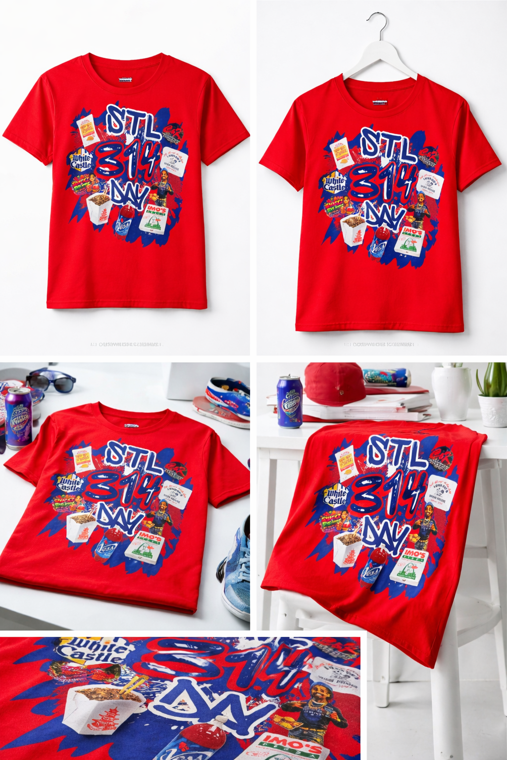 314 STL Day T-Shirt