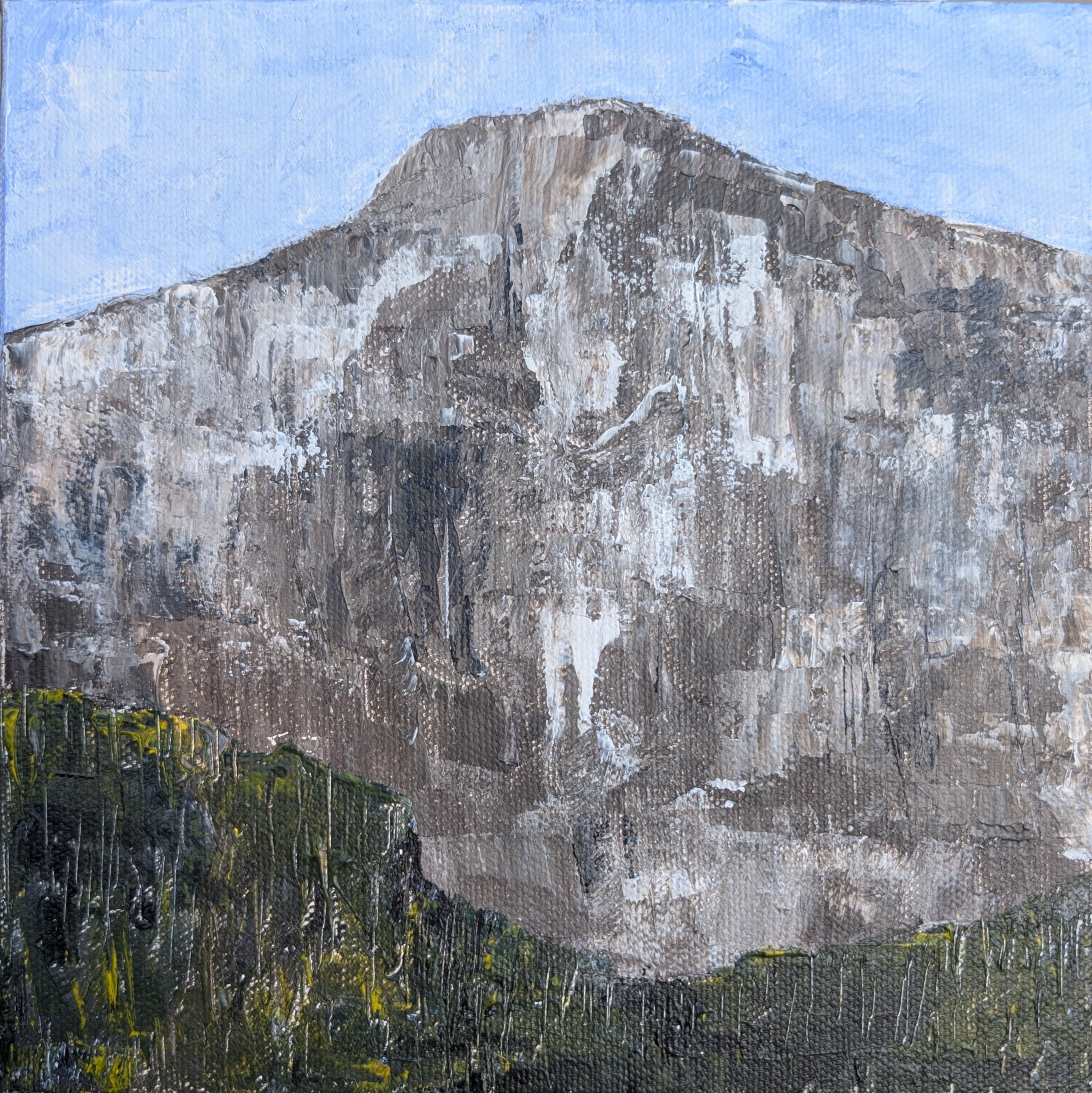 The Chief; acrylic on canvas