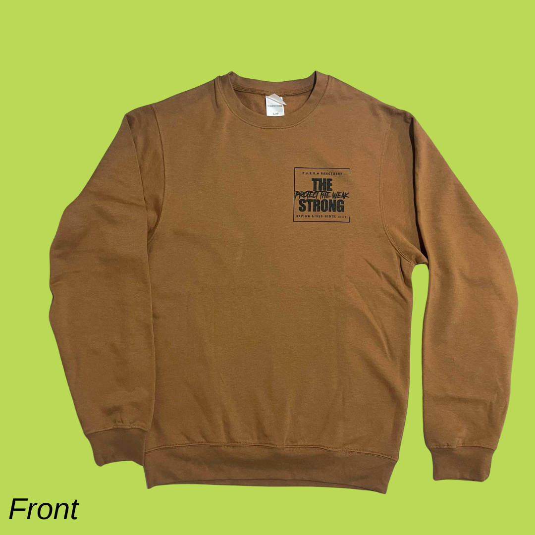 TSPTW_crewneck_brown_chicken_front.png