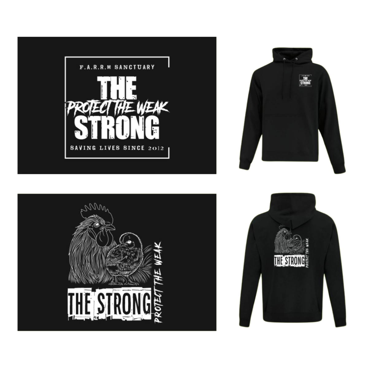 "The Strong Protect the Weak" Unisex Hoodie