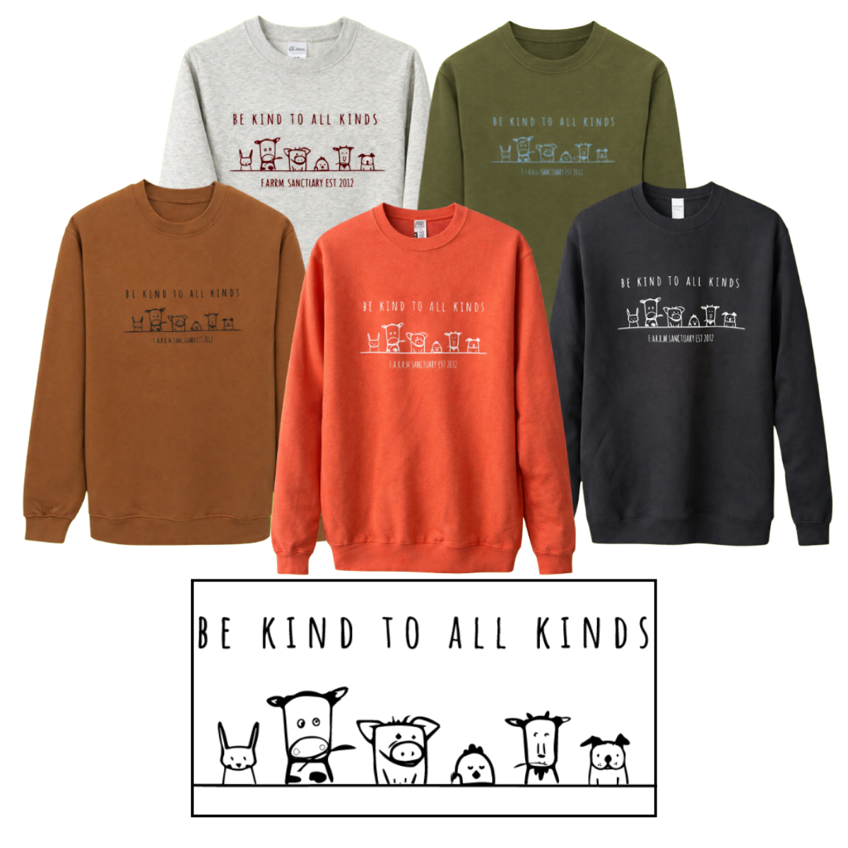 Be Kind to All Kinds Crewneck (2026)