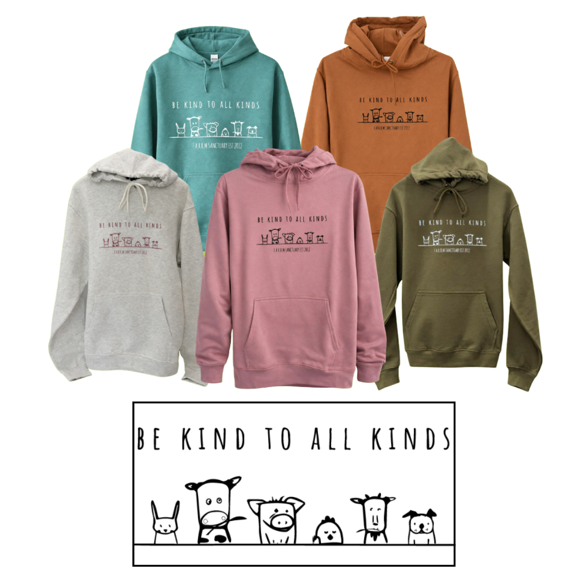 Be Kind to All Kinds Hoodie (2026)