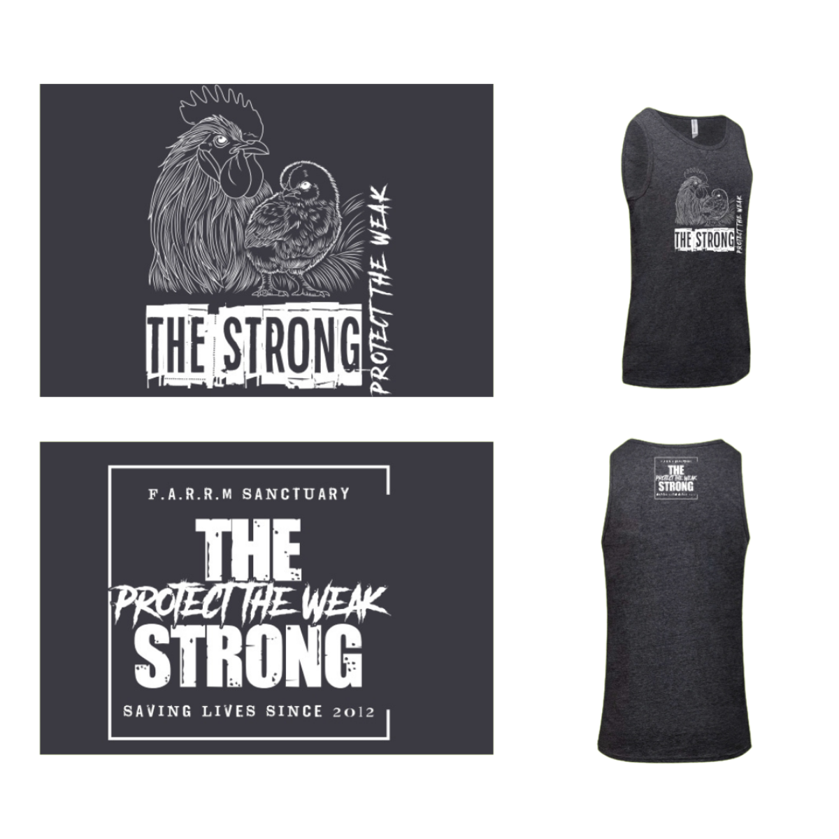 "The Strong Protect the Weak" Men's Tank Top