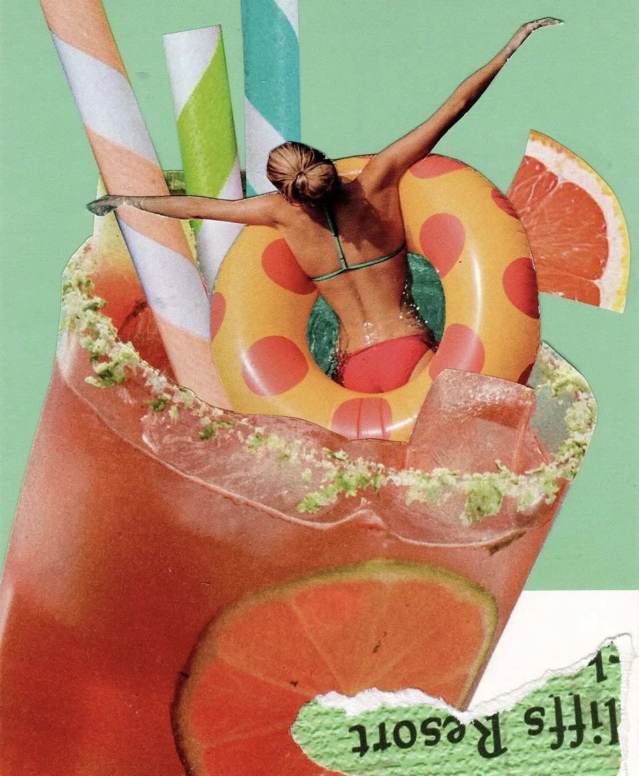 Collage Workshop with Marie