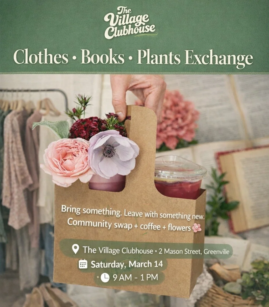 Clothes, Book & Plant Exchange