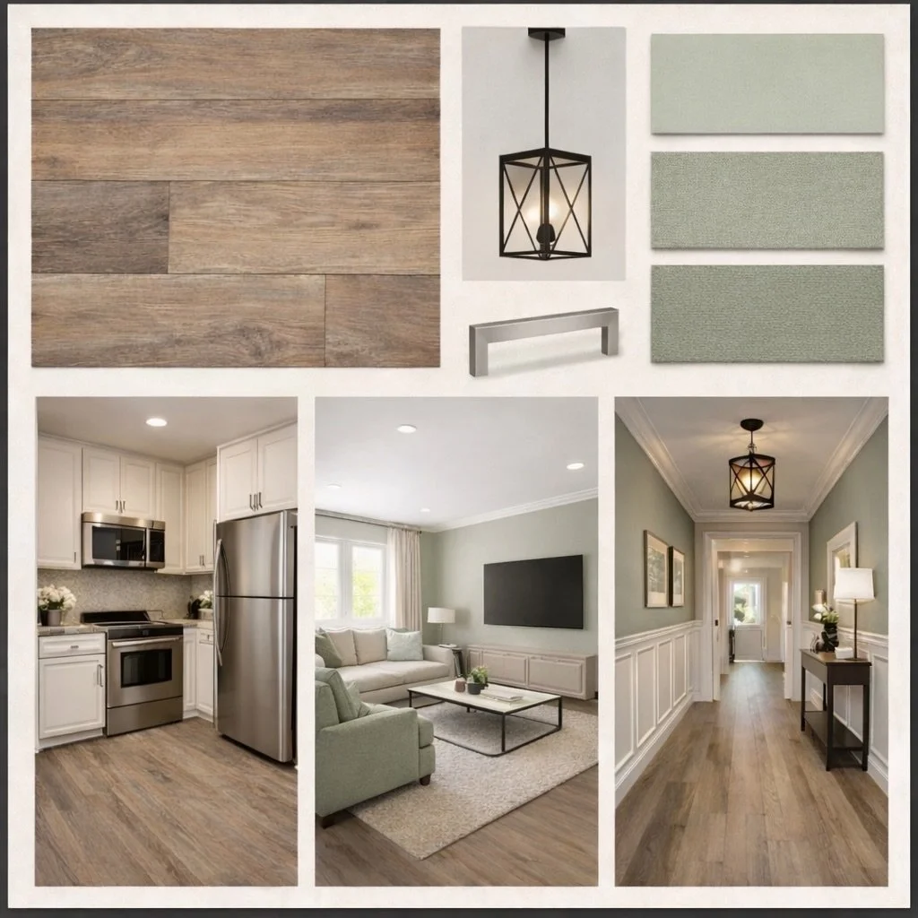 What happens when you take a historic hotel and reimagine it with intention?

This. 👆

Our vision board for transforming the former hotel into The Flats is rooted in honoring the original character while elevating the experience. Warm wood tones. Cr