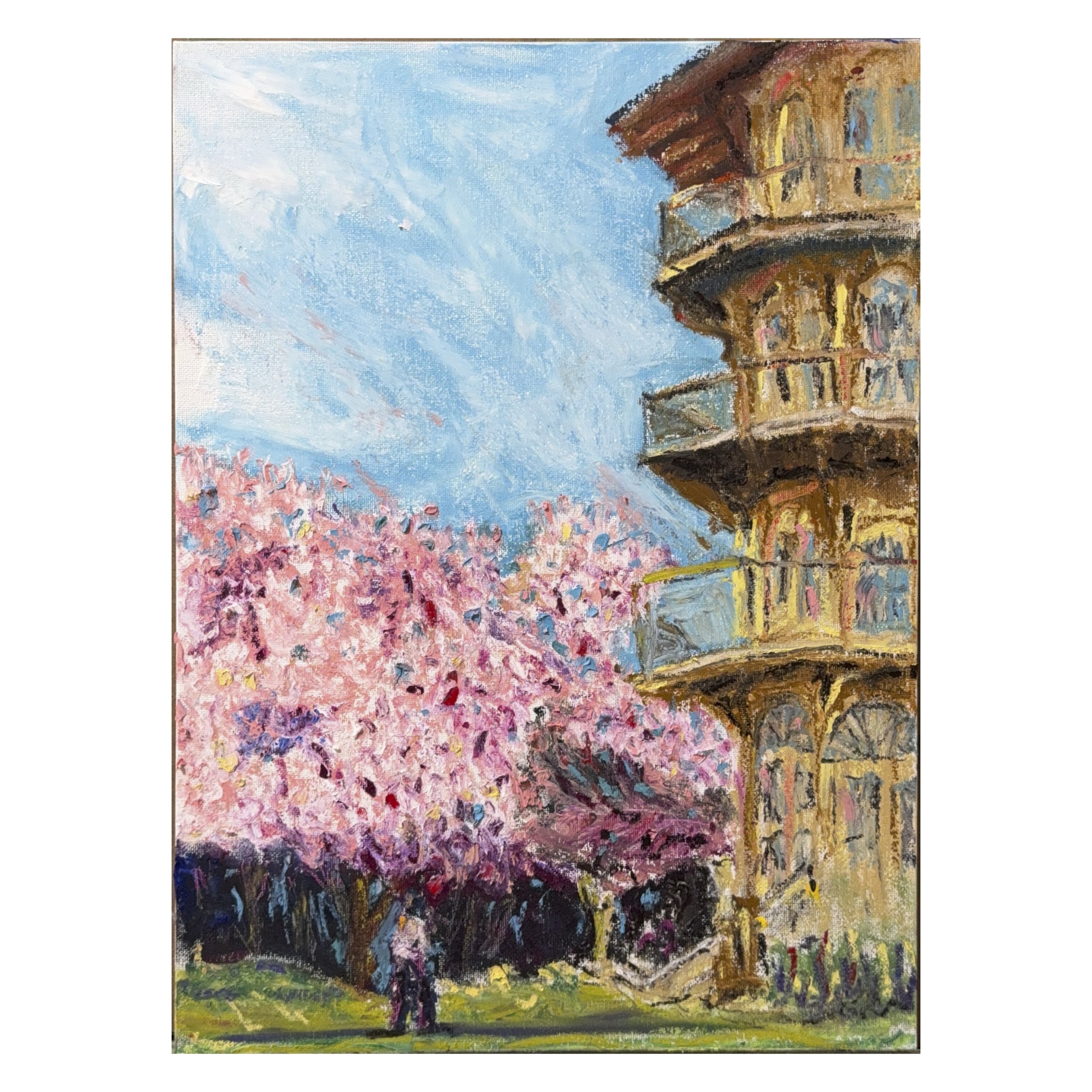 Cherry Pagoda - Print