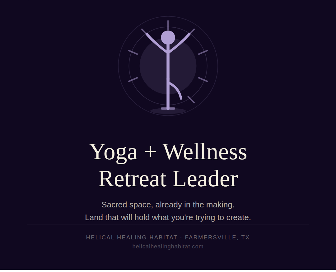 Yoga & Wellness Leader: Monthly Participation Fee