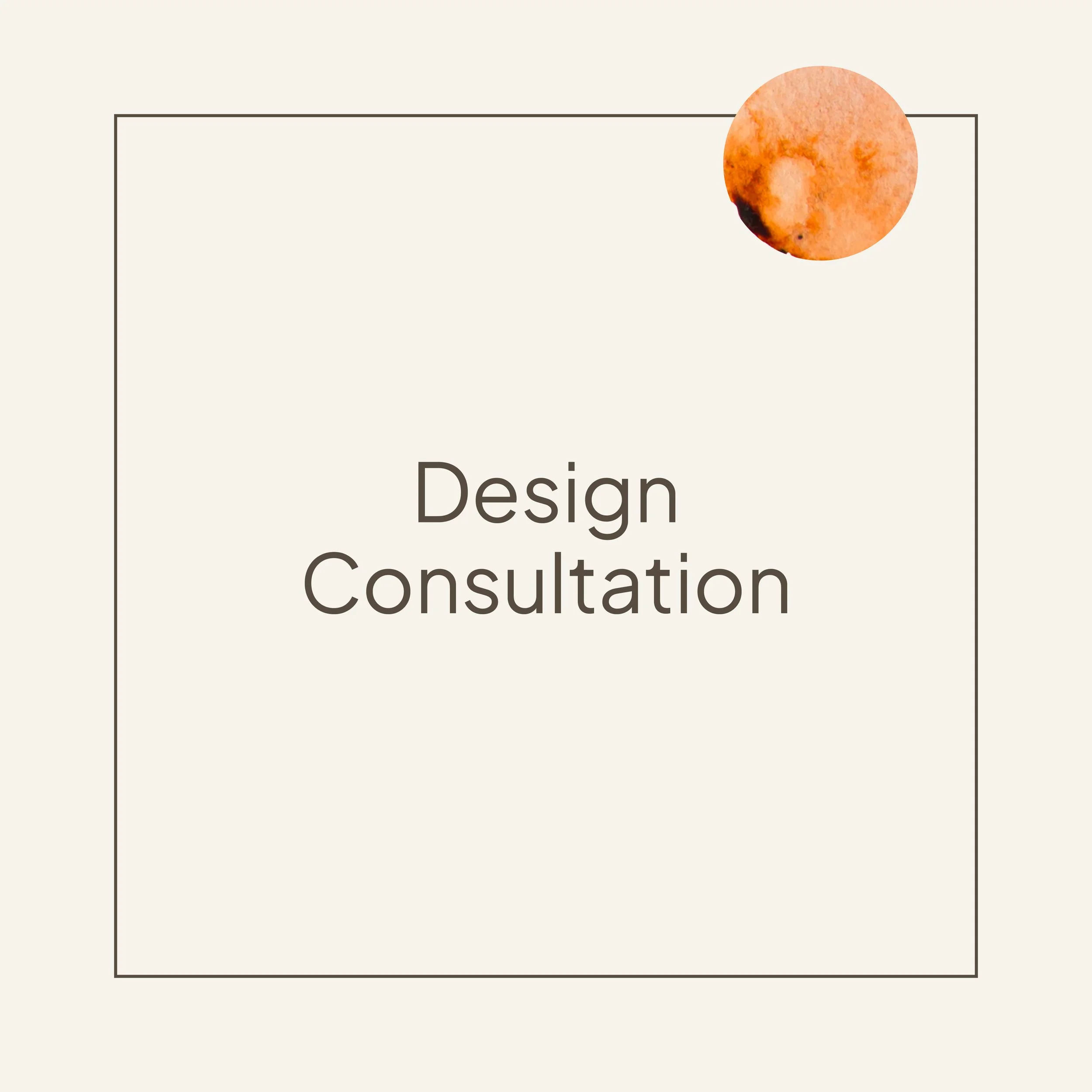 Design Consultation