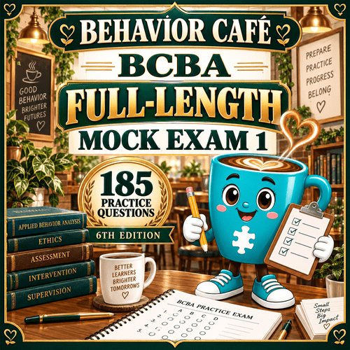 BCBA Mock Exam 1 cover