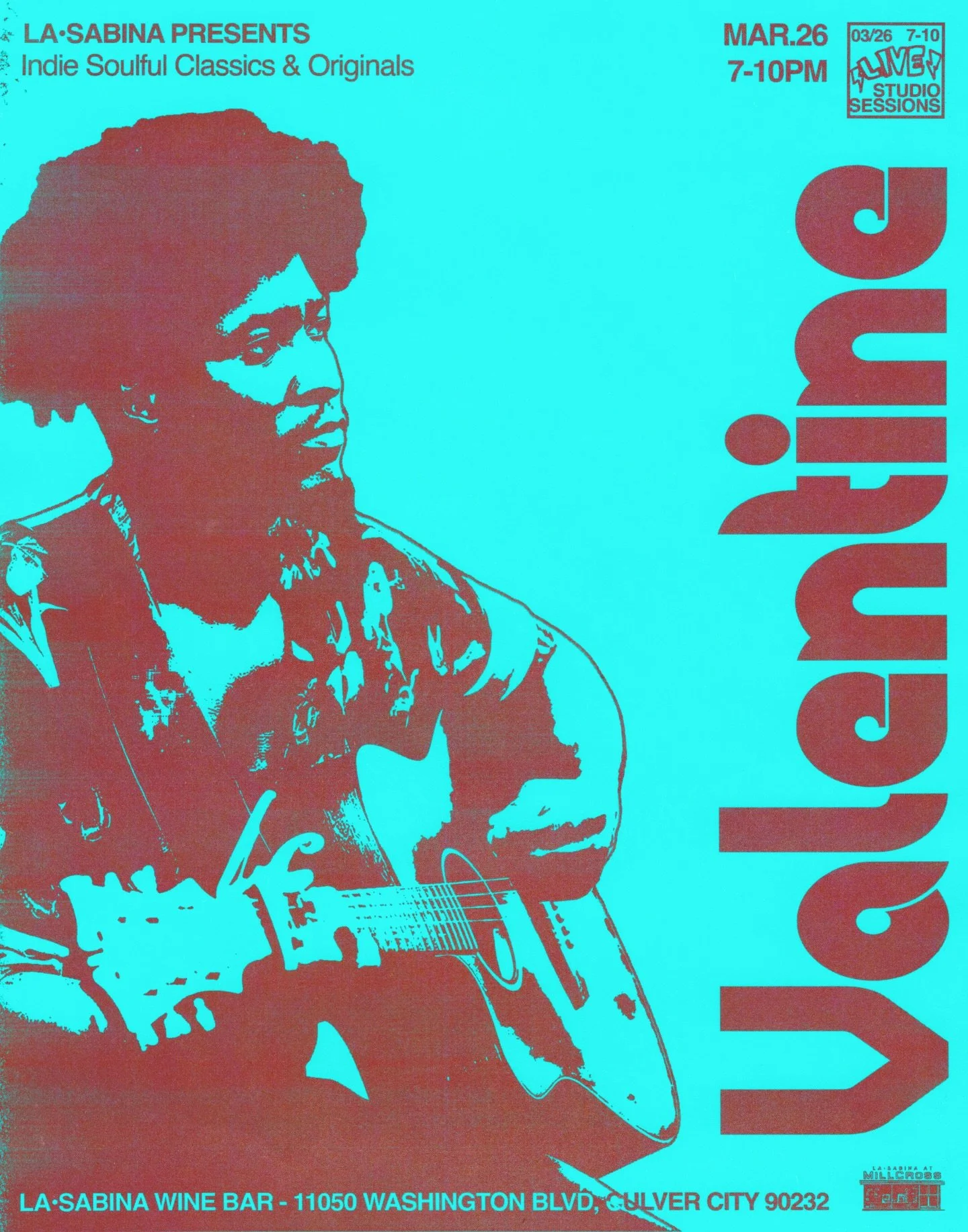 This Thursday we&rsquo;re lucky to host an extended set by Valentine @v.h.d_official at the bar! A talented multi-instrumentalist and vocalist (and a devoted @millcrosscoffee regular ☕️), Valentine&rsquo;s bringing a great list of classic, fun covers