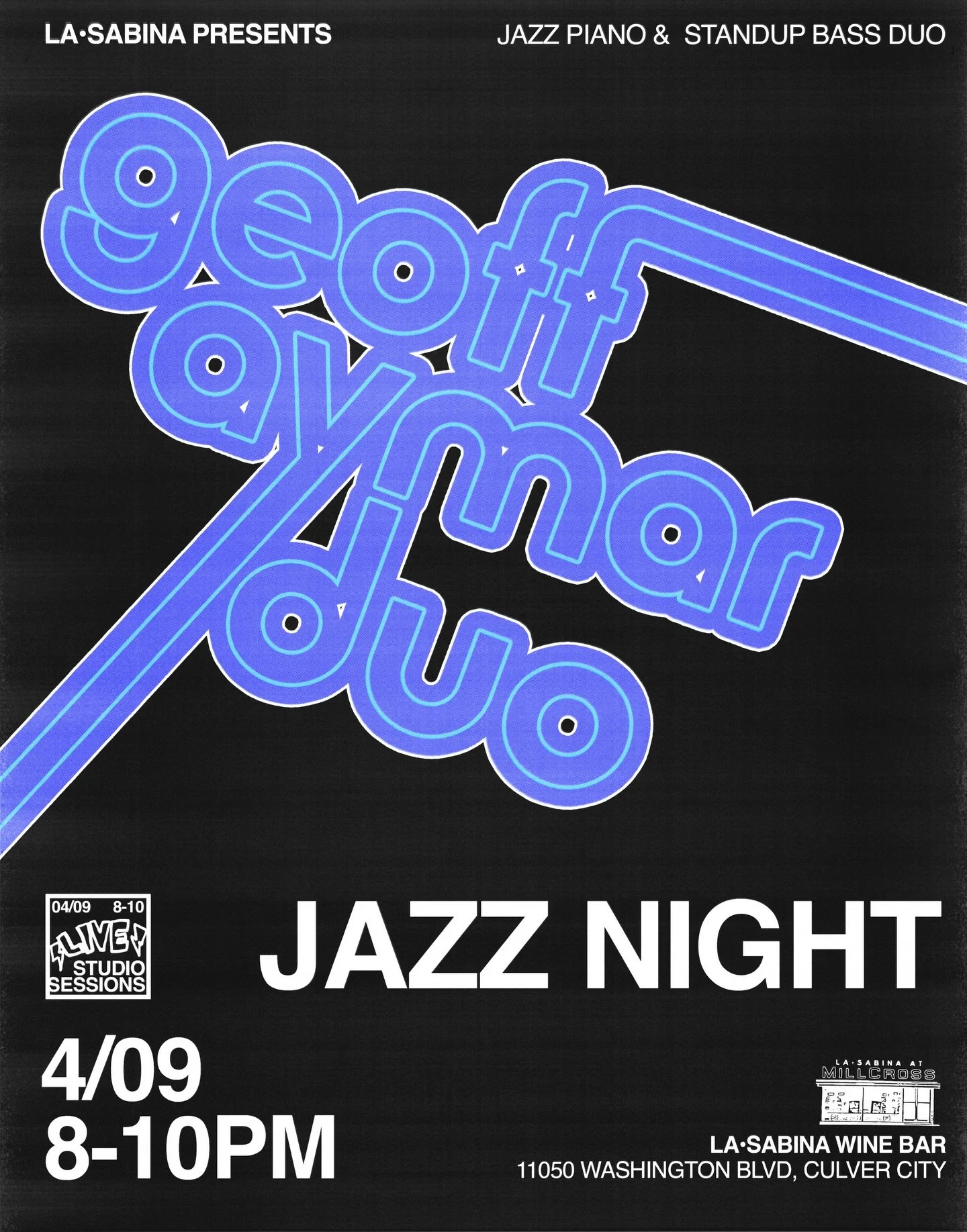 JAZZ NIGHT ✨🎶

Our friends Geoff Aymar @geoffaymar and Paul Morin return to the bar this Thursday with another lovely evening of jazz tunes. Swing by for a nice bite, a glass or two, and great vibes 🍷