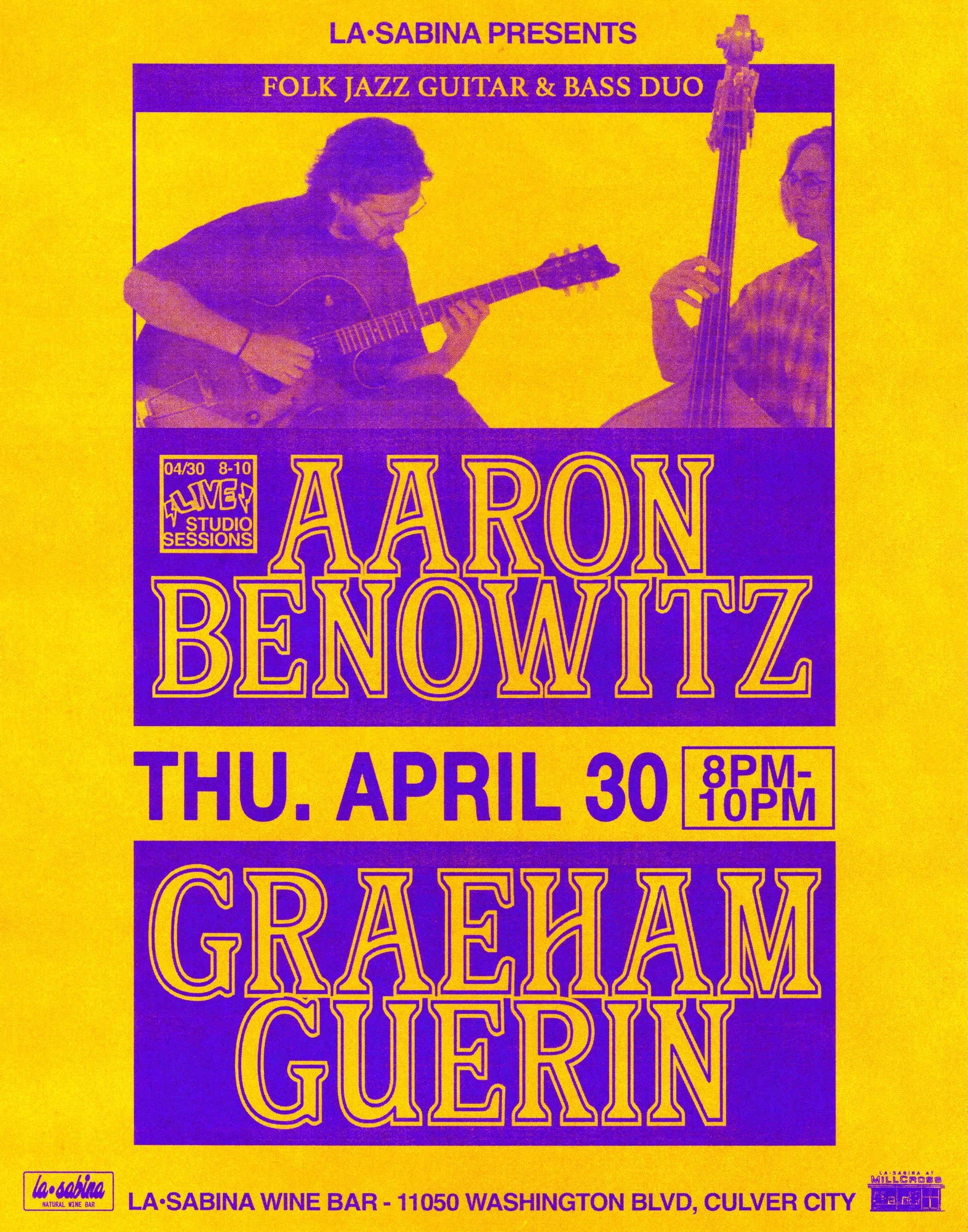 THURSDAY JAZZ NIGHT

A slight change of programming this Thursday- @a_benoo and @graeham.guerin will be joining us for a lovely night of jazz and folk-inspired music at the bar 🎶 

Ending off April on a very high note! Performance starts at 8pm. No 