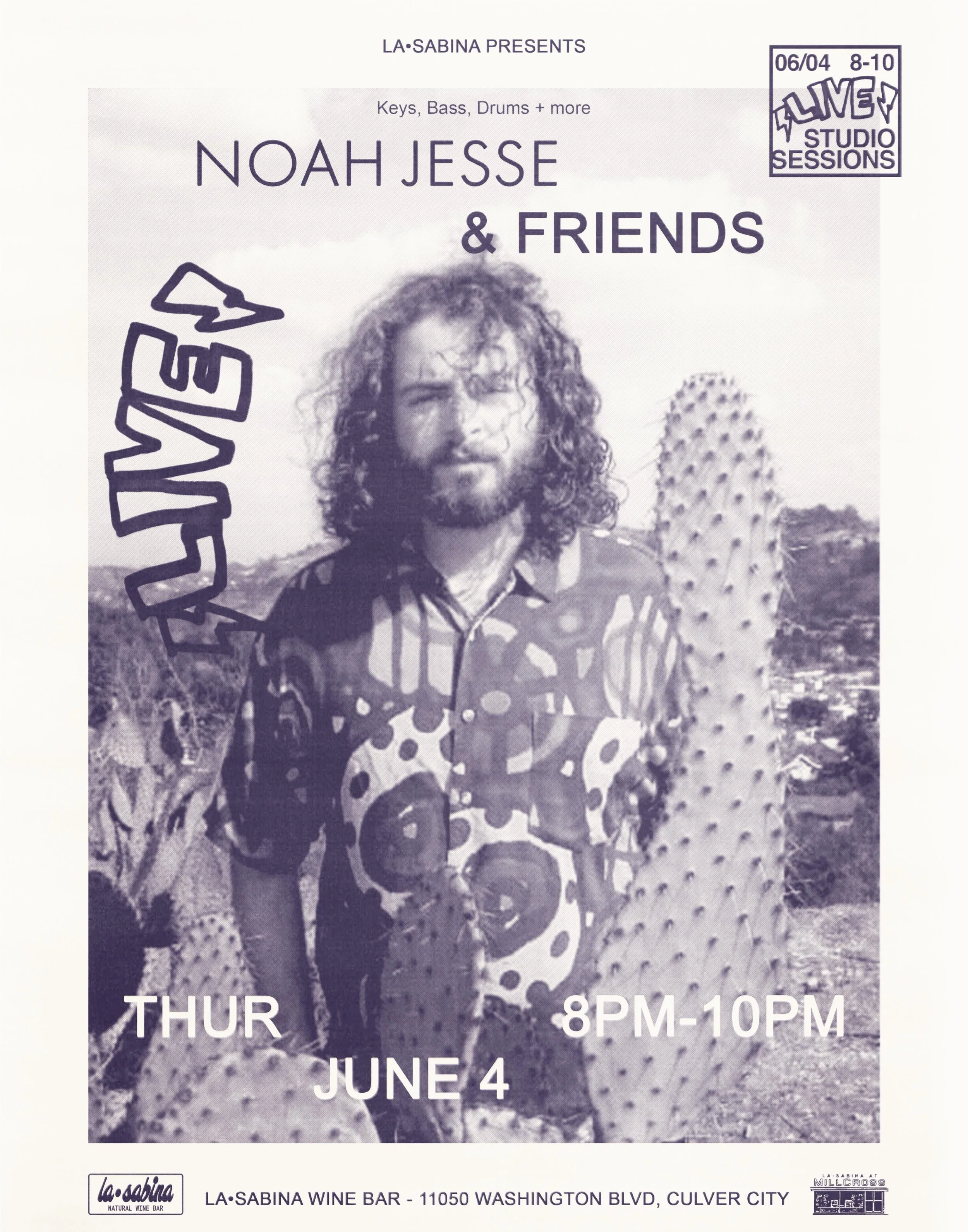 NOAH JESSE &amp; FRIENDS LIVE AT THE BAR 🎶

We&rsquo;re excited to host @zzz.noah at the bar this Thursday evening. One of our first live music guests ever, Noah is known for his eclectic and wide range of musical taste and capabilities. He&rsquo;ll
