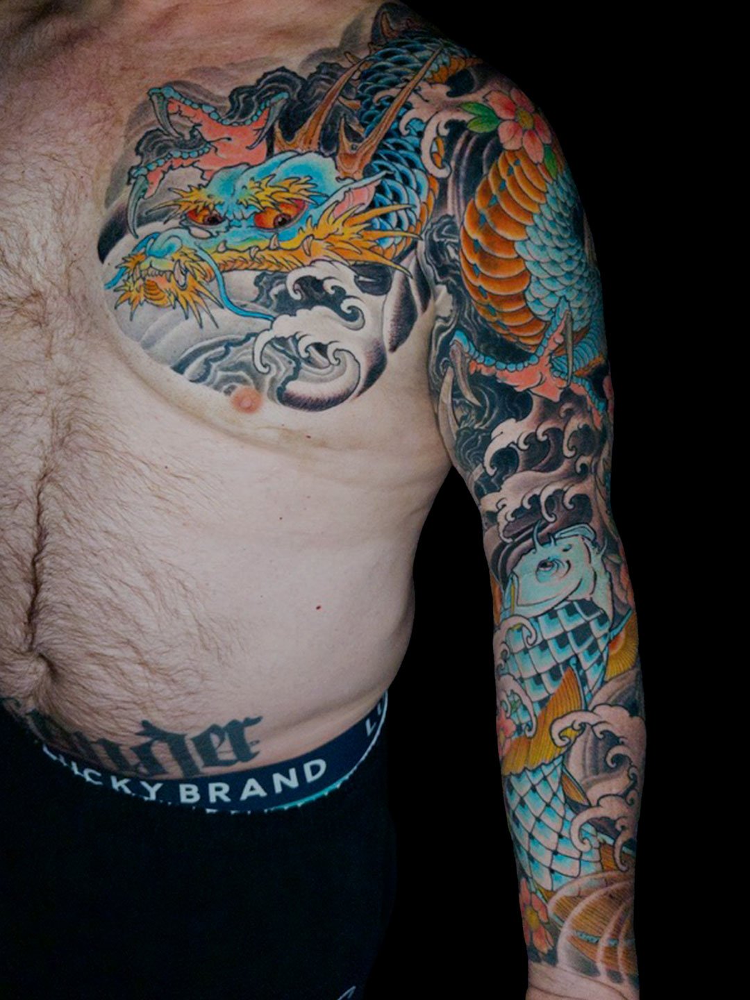 japanese blue drago sleeve and koi fish.jpg