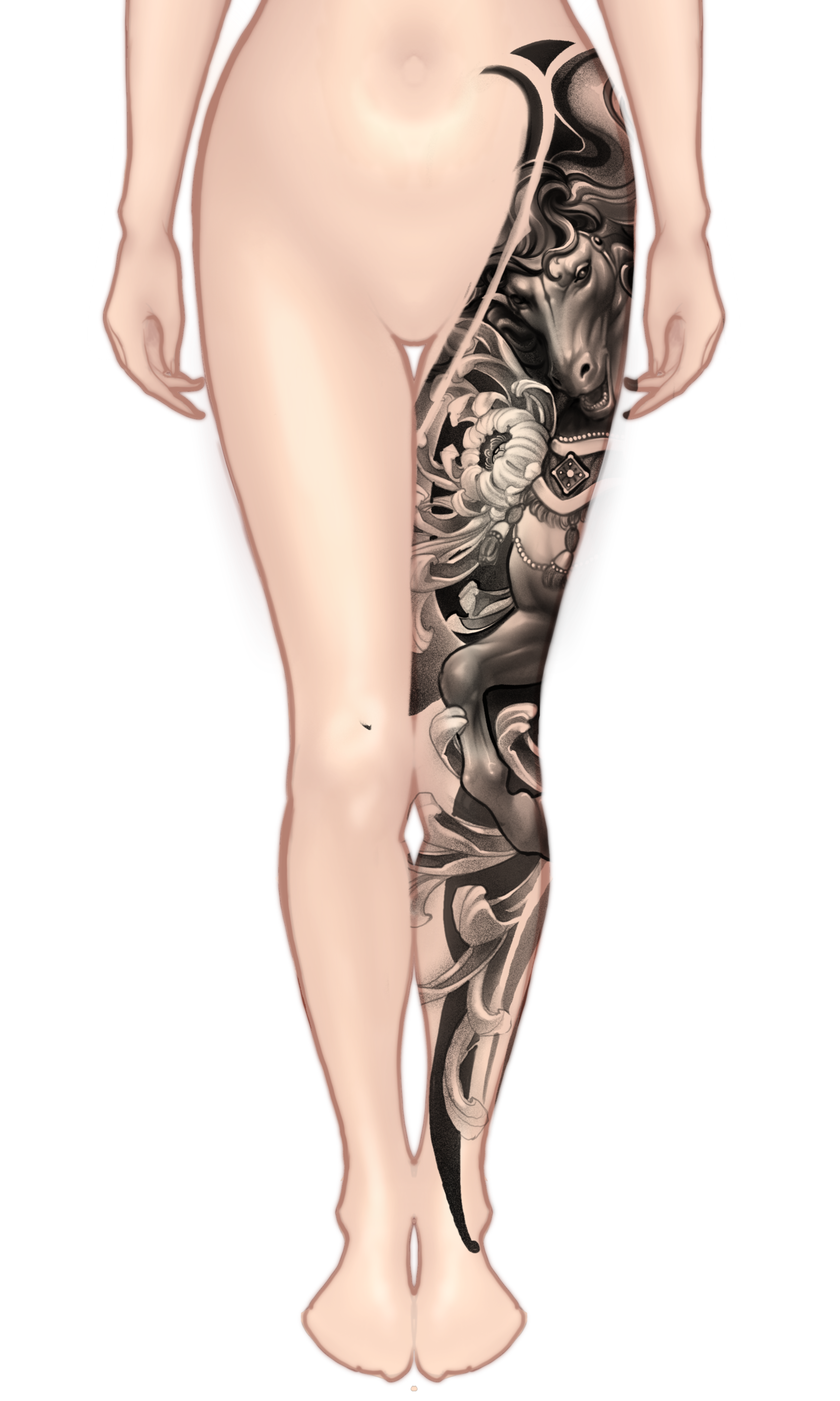 Horse leg sleeve close.png