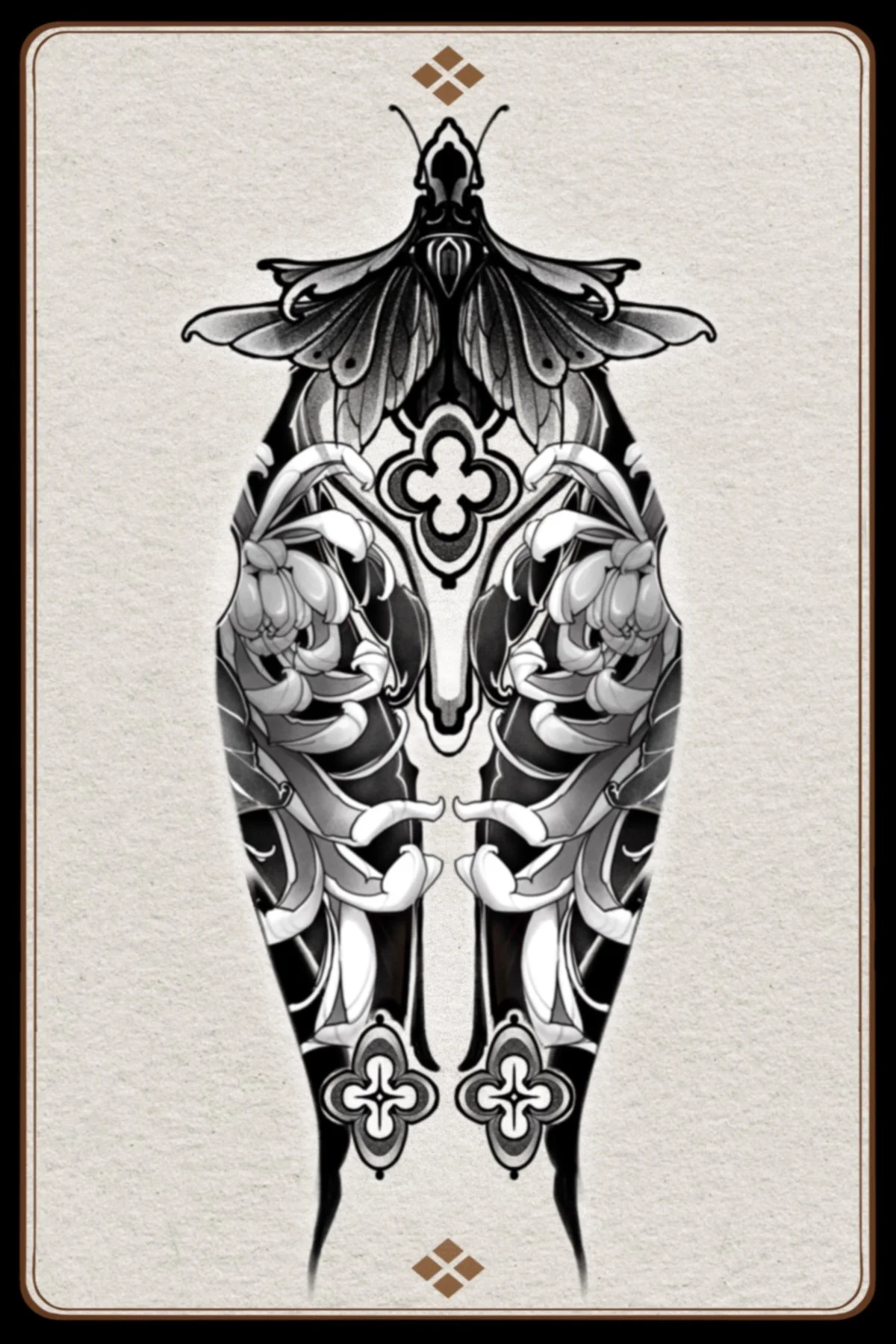 Cicada Tattoo Concept
