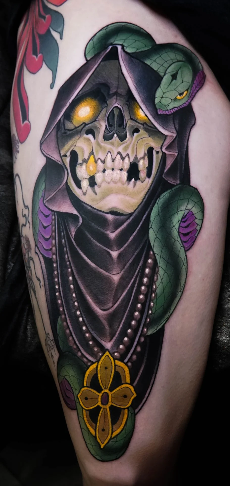 grim-reaper-and-snake-neotraditional-tattoo-by-Jewp.jpg