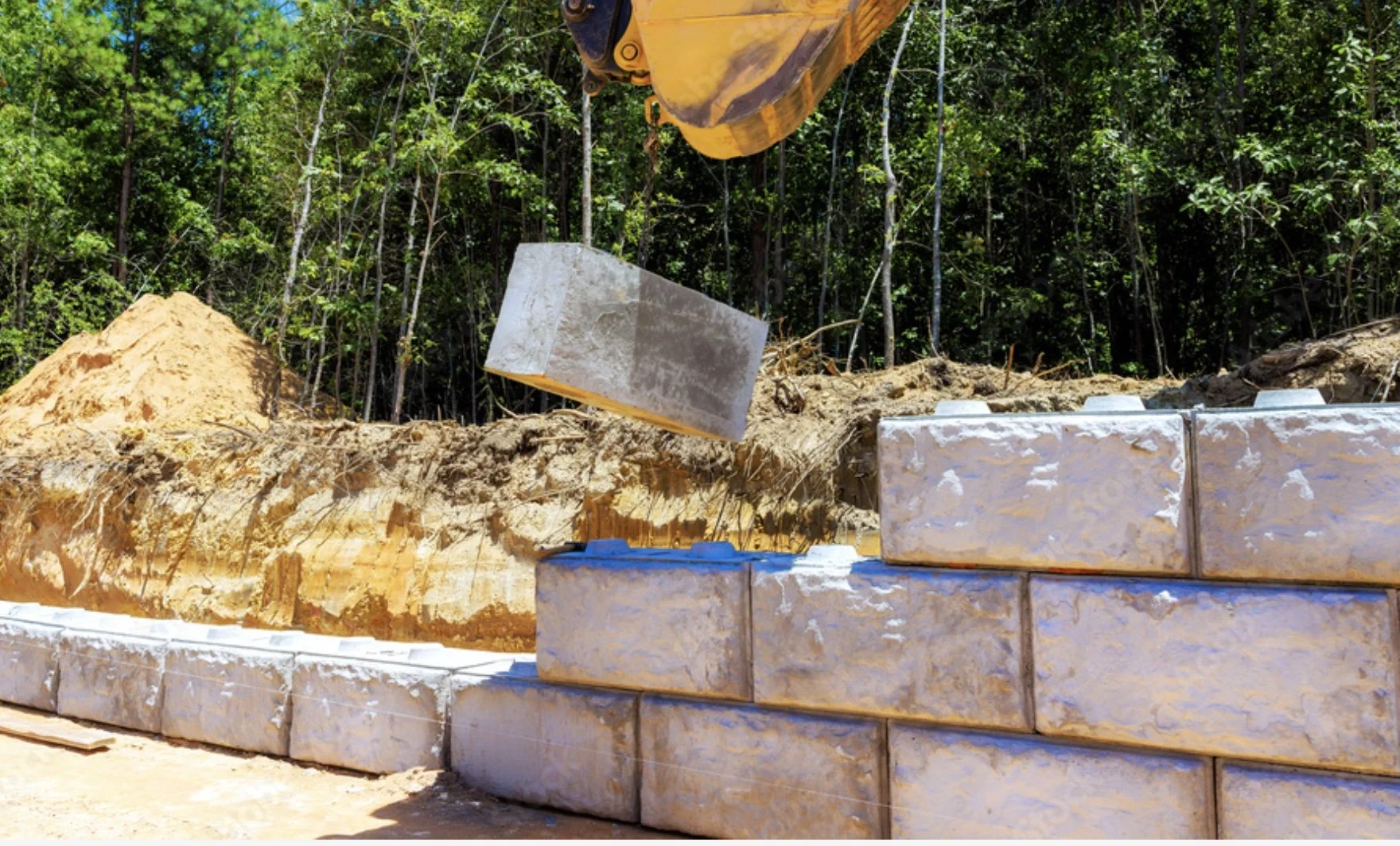 Lock Block Retaining walls